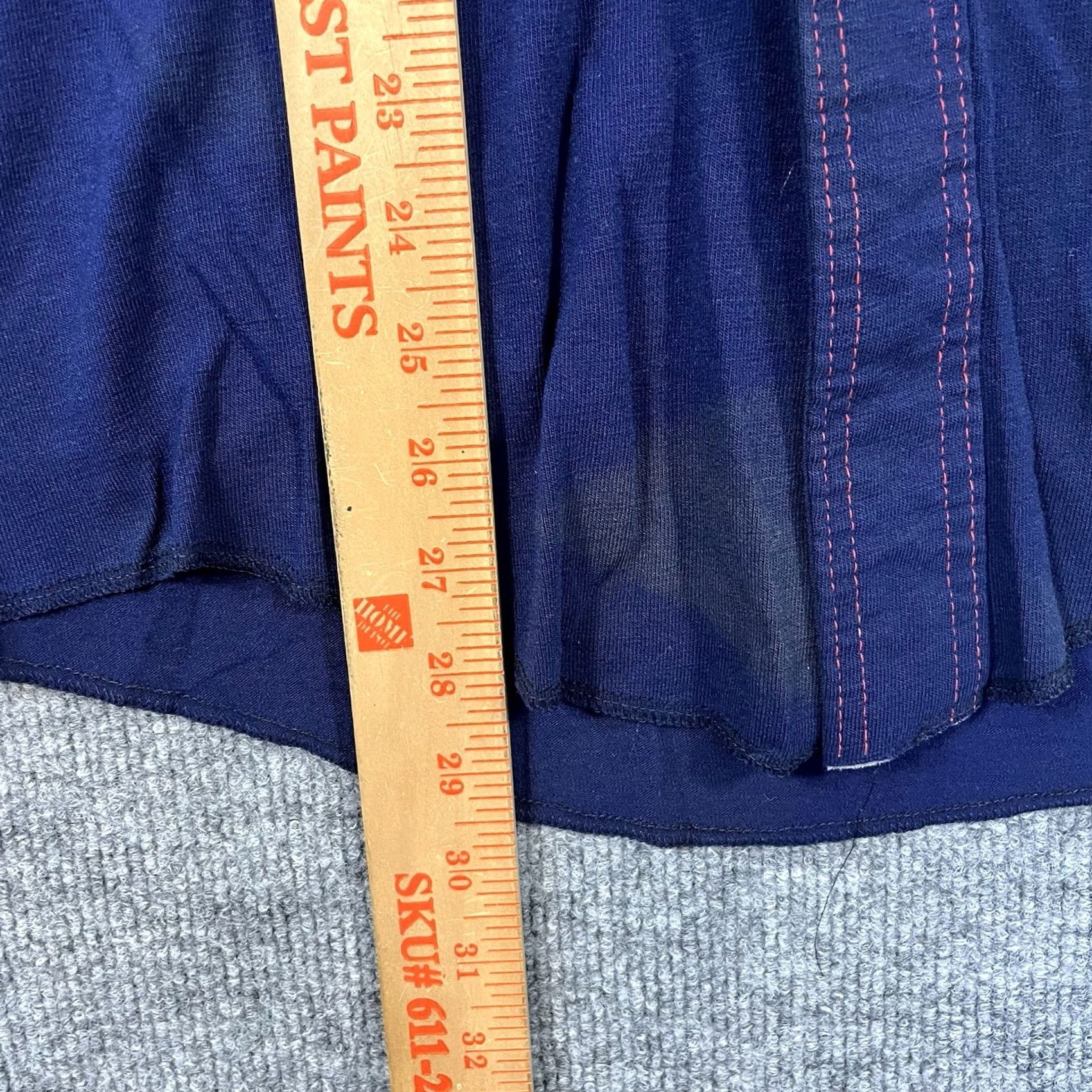 Vintage VINTAGE Kmart Knit Shirt Blue Large Button 70s Disco Size US L / EU 52-54 / 3 - 6 Thumbnail