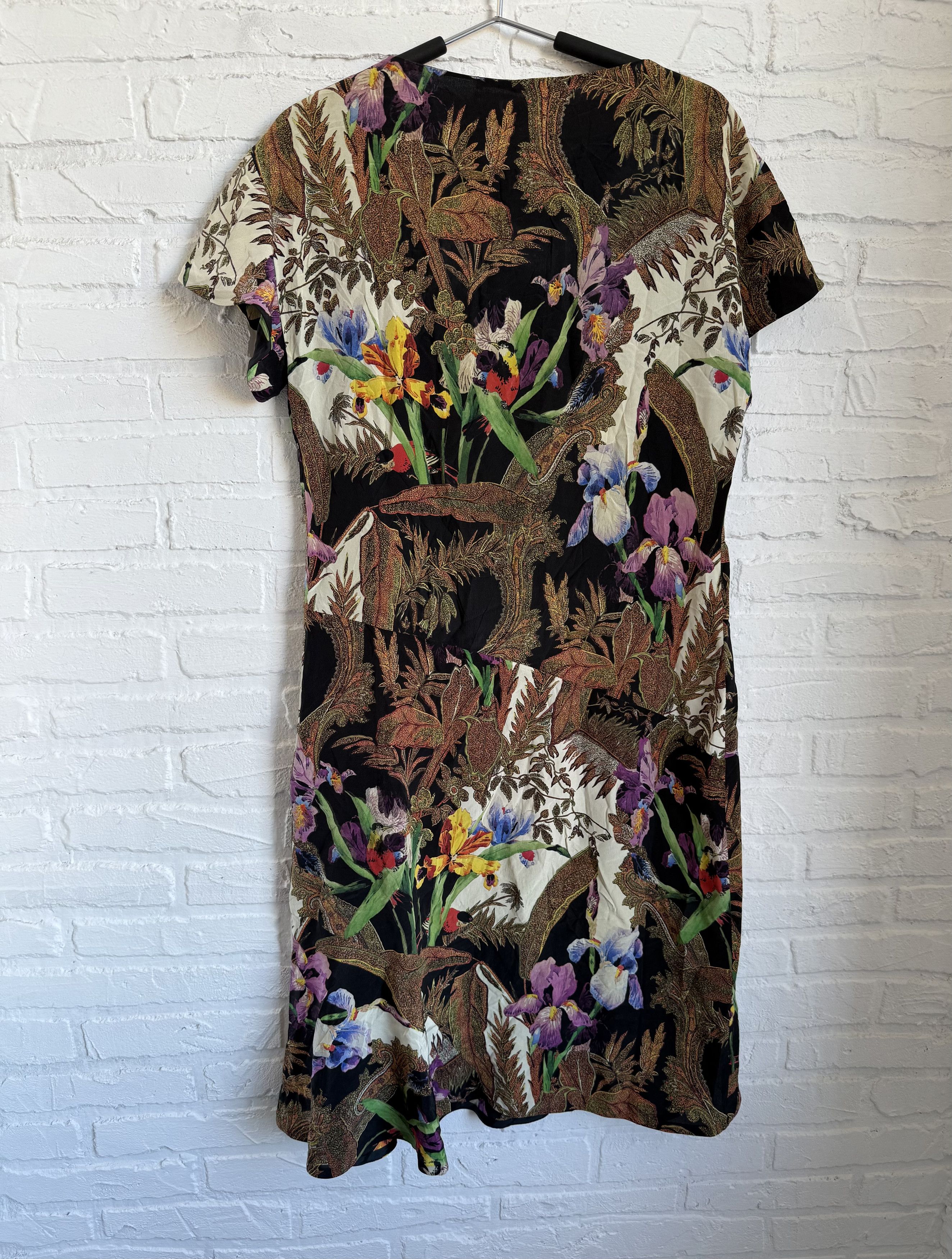 Etro Etro silk floral dress size 44 Made in Italy Size M / US 6-8 / IT 42-44 - 2 Thumbnail