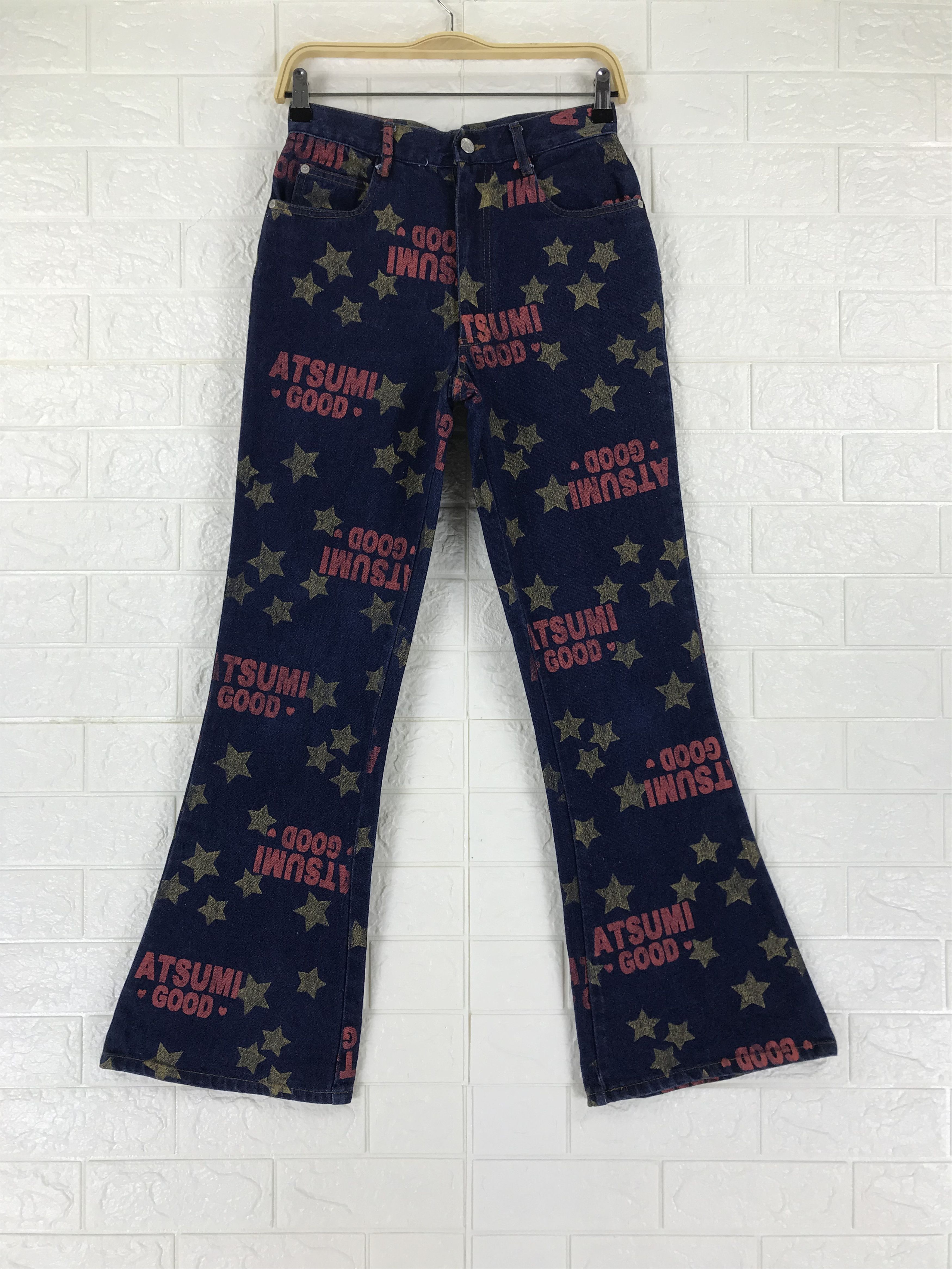Hysteric Glamour Hysteric Glamour x Atsumi Good Over Printed Jeans Size 26" / US 2 / IT 38 - 1 Thumbnail