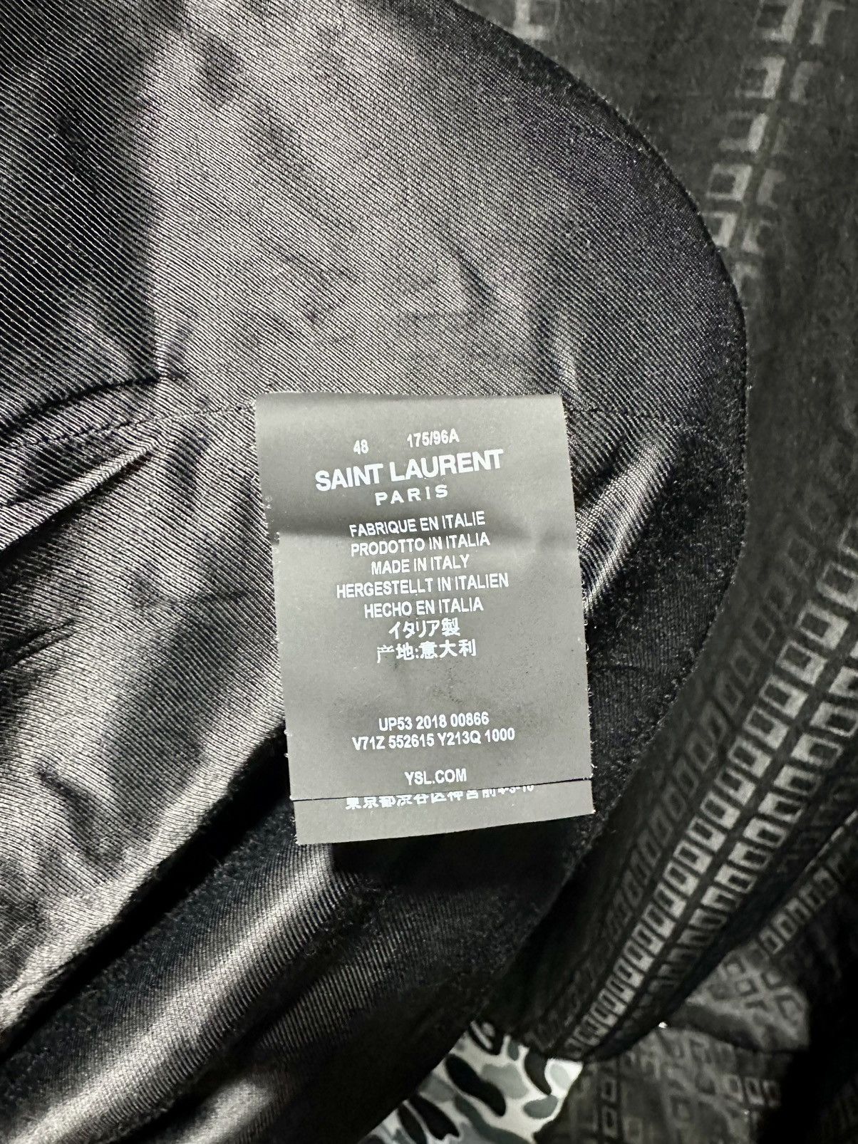 Saint Laurent Paris Saintlaurent paris leather/wool bomber jacket Size US M / EU 48-50 / 2 - 9 Thumbnail
