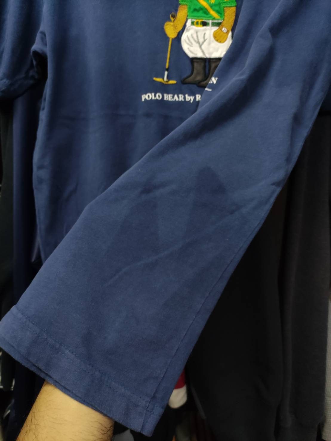 Polo Ralph Lauren Vtg Ralph Lauren " Polo Bear " Embroidered T-Shirt Size US L / EU 52-54 / 3 - 7 Thumbnail