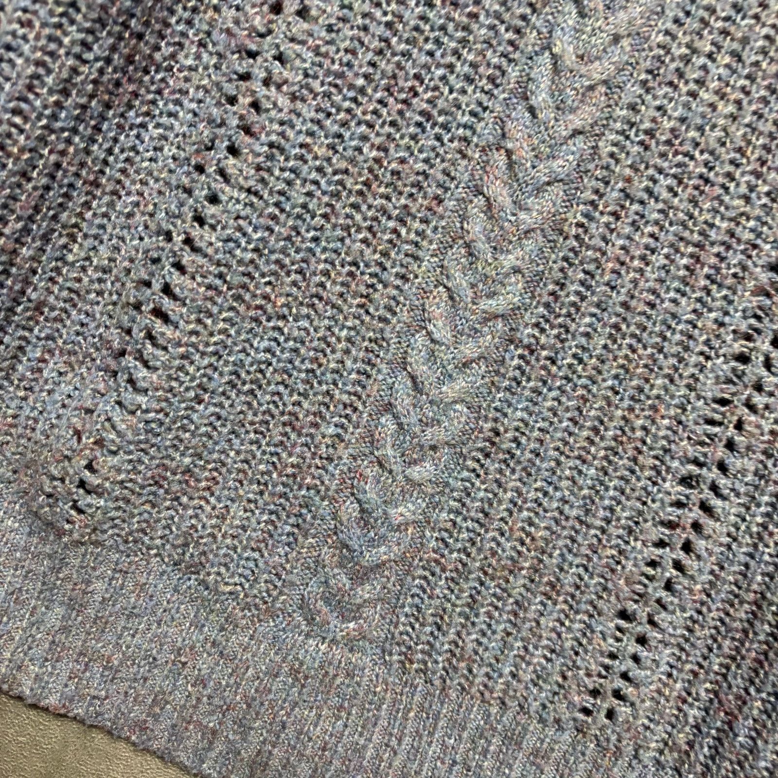 Other Woven Sweater Knit Womens Mock Turtleneck Multicolor Size XL / US 12-14 / IT 48-50 - 4 Thumbnail