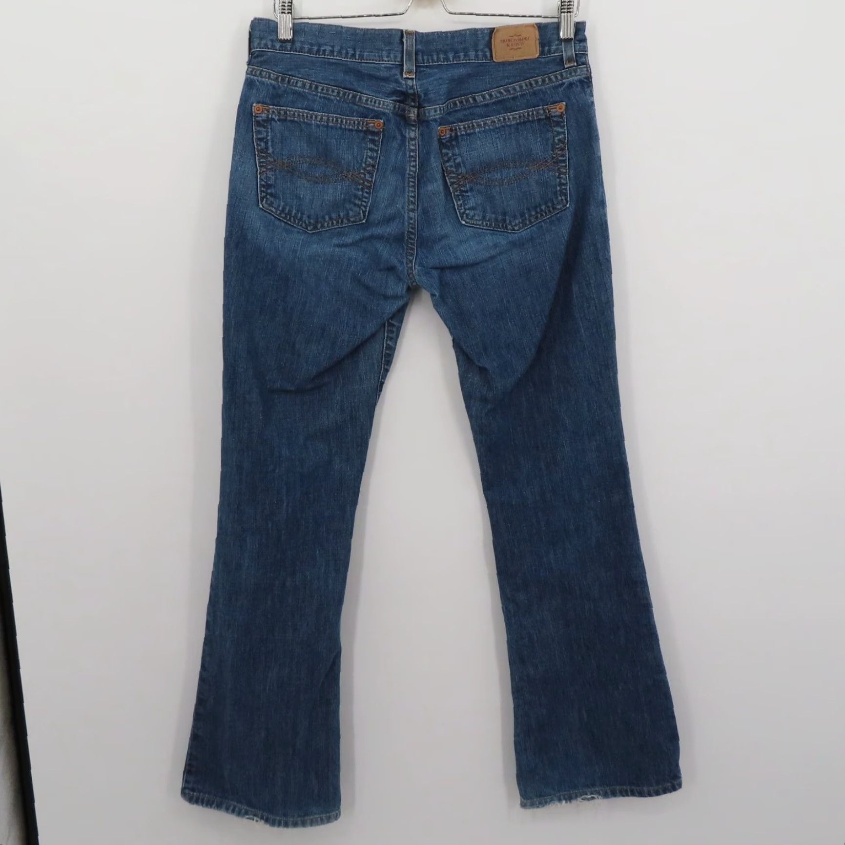 Abercrombie & Fitch VINTAGE Abercrombie & Fitch Jeans Denim Bootcut 6 Blue Cotton Women Regular Jeans 5-Pocket Design Size 28" / US 6 / IT 42 - 3 Thumbnail