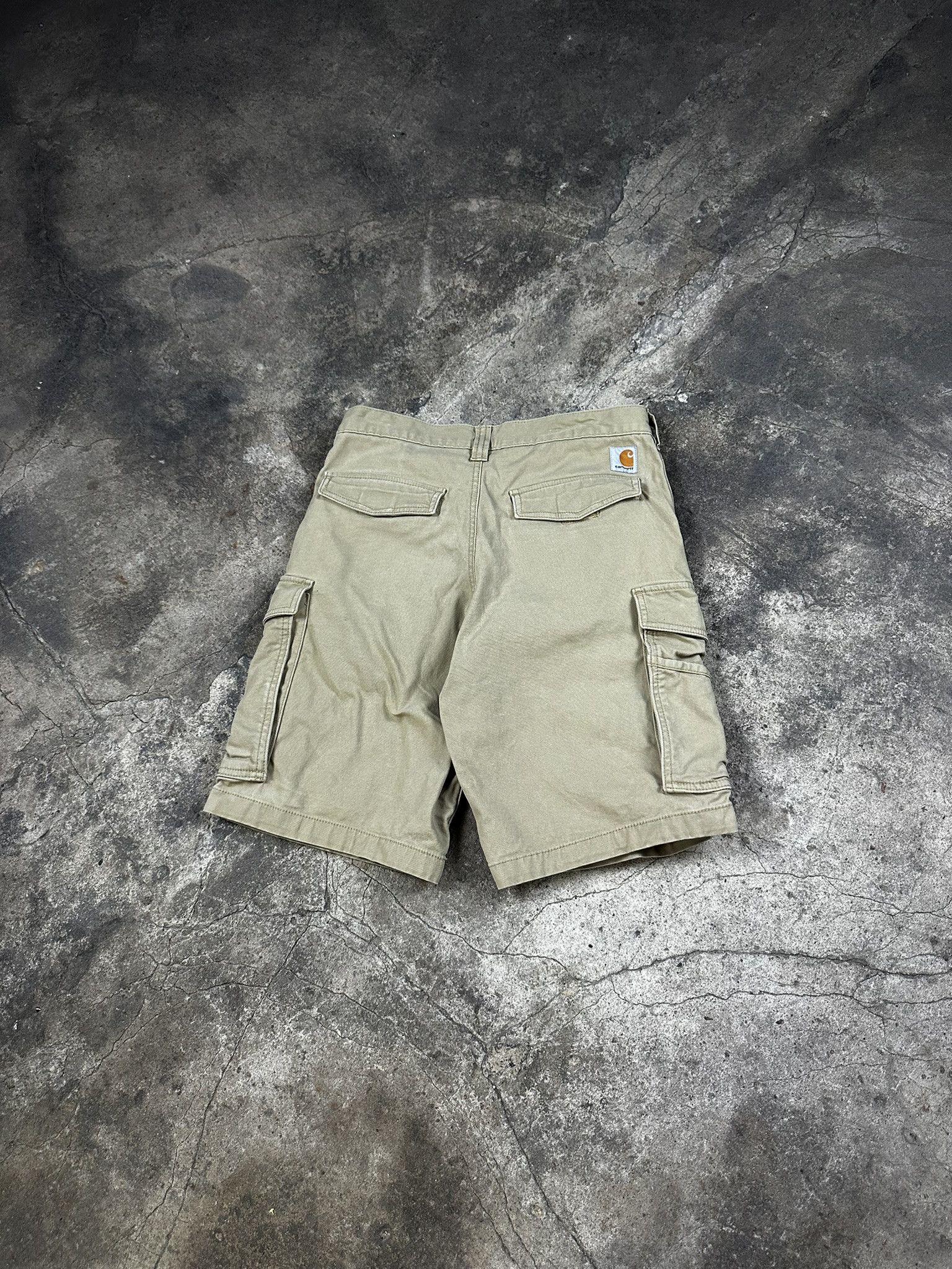 Carhartt 00s Vintage Carhartt Cargo Shorts Workwear Size US 30 / EU 46 - 3 Thumbnail