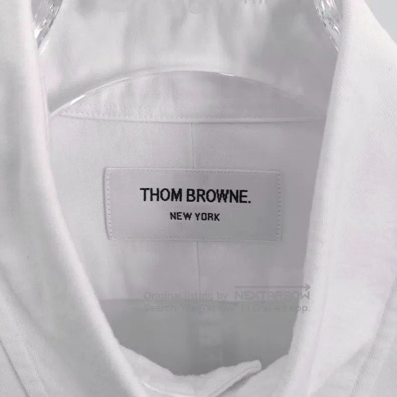 Thom Browne Thom Browne White long-sleeved shirt with double-breasted Size XS / US 0-2 / IT 36-38 - 5 Thumbnail