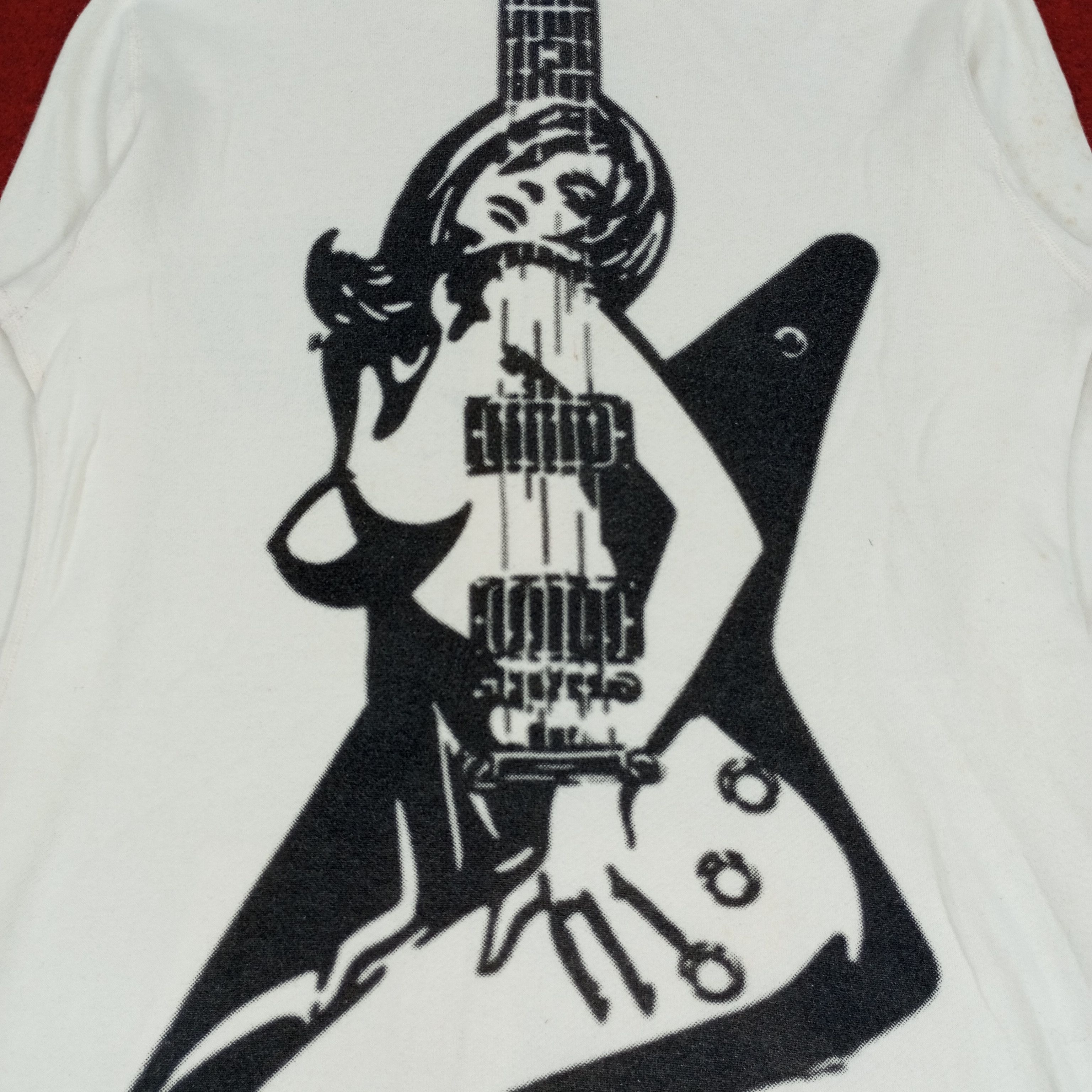 Hysteric Glamour × Japanese Brand × Vintage Hysteric Glamour Japanese Brand Music Style Zipper Hoodies Size US XS / EU 42 / 0 - 2 Thumbnail