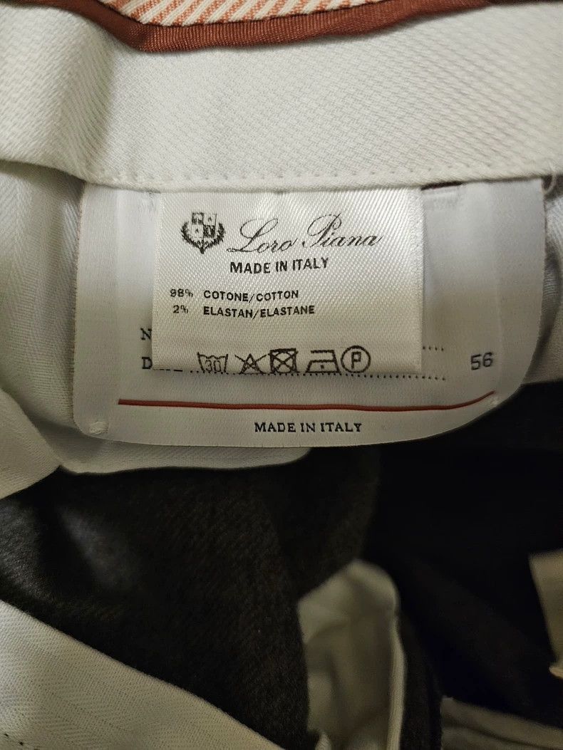 Loro Piana Loro Piana Men's Casual Pants in Gray - dmc-2508 Size US 44 / EU 60 - 5 Thumbnail