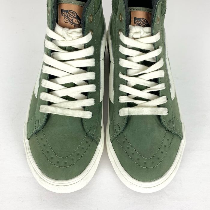 Vans Vans SK8-Hi MTE-1 Skate Sneaker Boots Suede Green White 8.5 | Grailed | Sneaker high