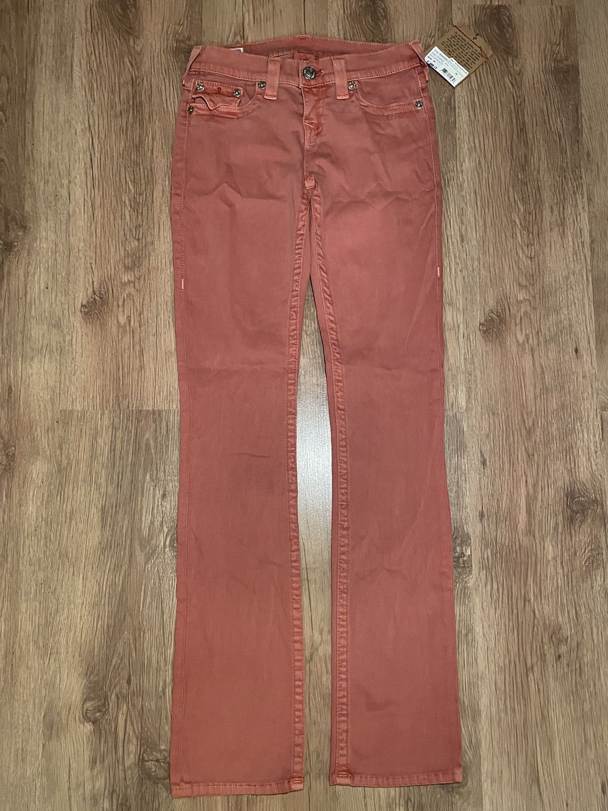 True Religion × Vintage True Religion Billy Straight Jeans Pant Vintage Y2k Washed Size 26" / US 2 / IT 38 - 7 Thumbnail