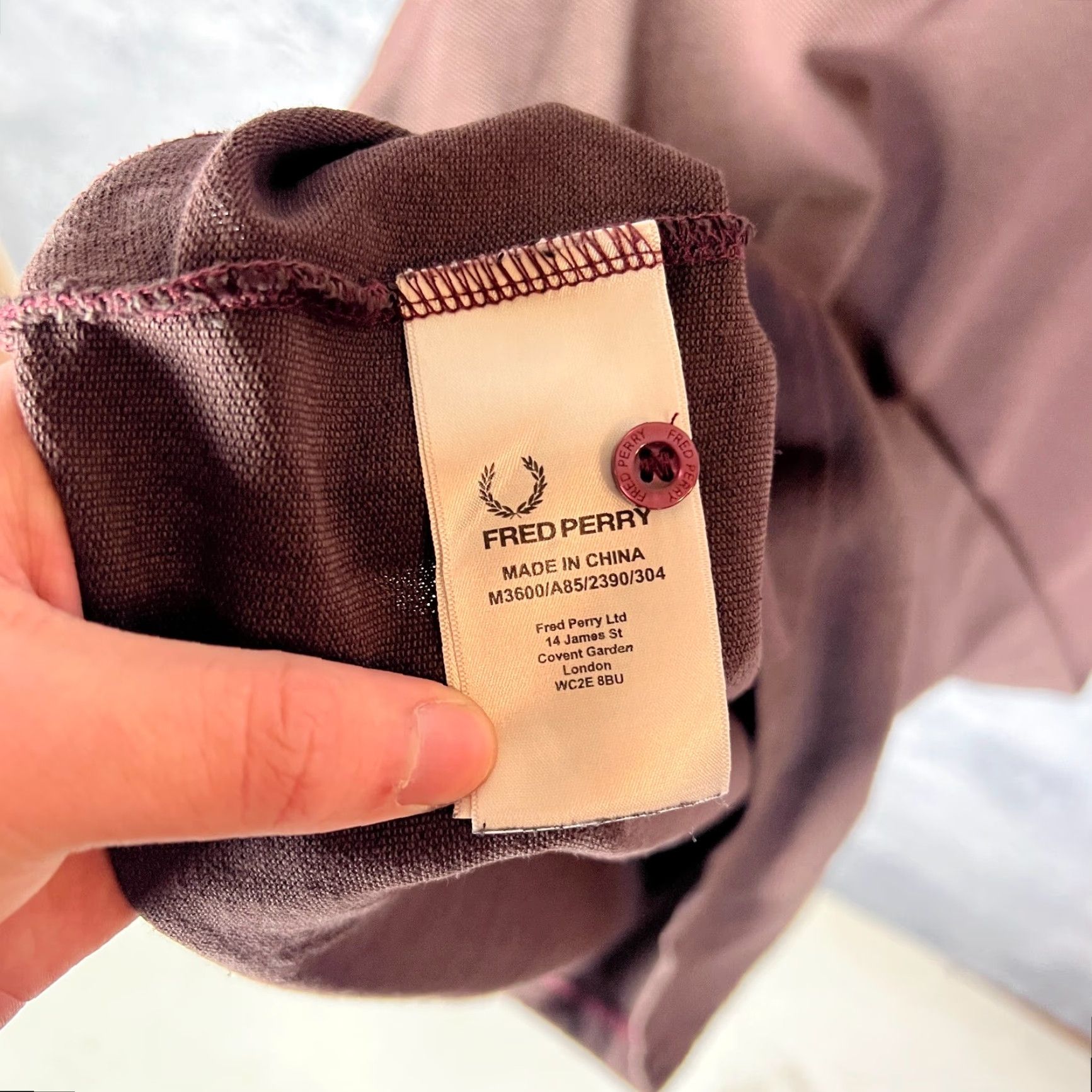 Fred Perry Fred Perry Polo Shirt Men Brown Cotton Short Sleeve M Size US M / EU 48-50 / 2 - 5 Thumbnail