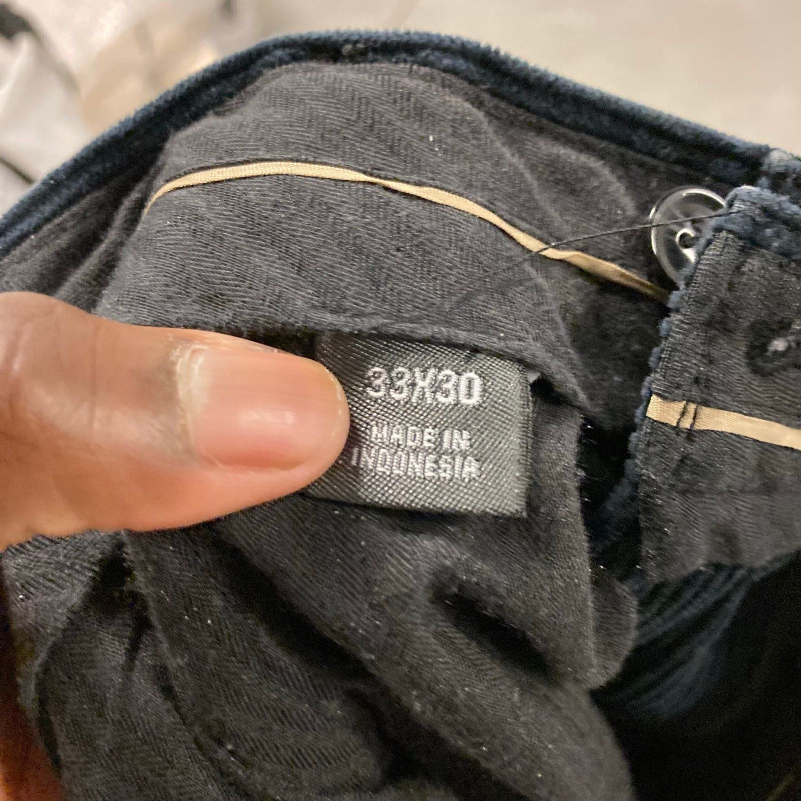 Vintage Baggy Y2K corduroy pants 33x30 Size US 33 - 5 Thumbnail
