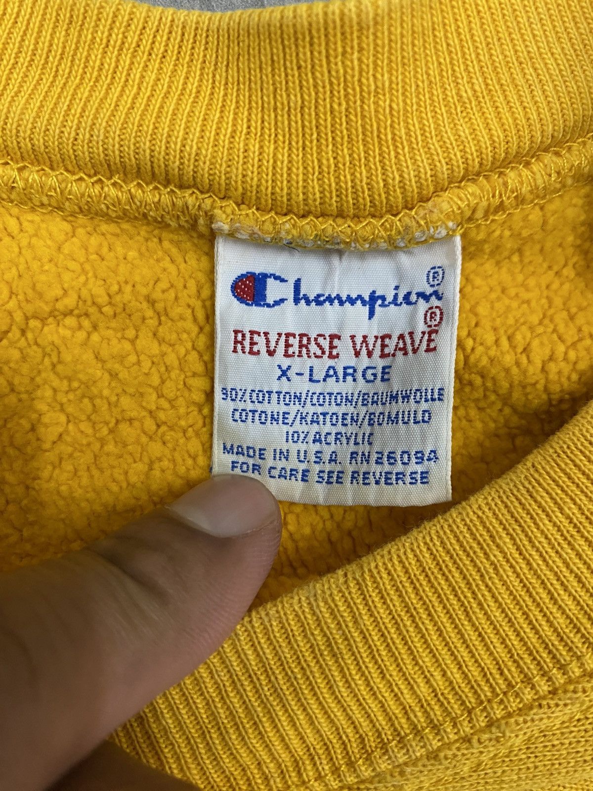Champion Vtg Champion Sweatshirt ( Reverse weave ) Made In Usa Size US M / EU 48-50 / 2 - 12 Thumbnail