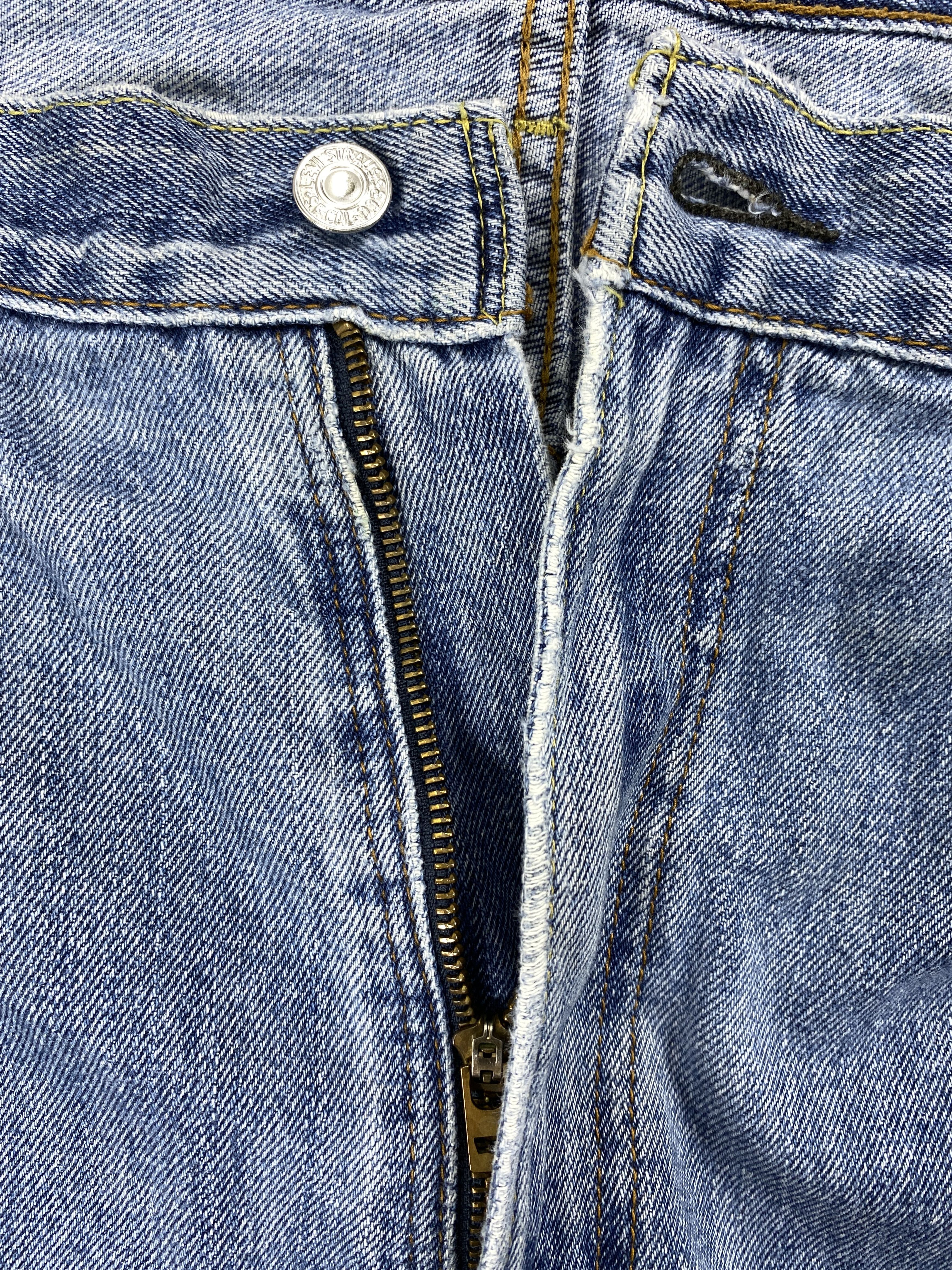 Levi's Blue Vintage Levi's 550 Jeans 40x30.5 Denim -SJ005 Size US 40 / EU 56 - 7 Thumbnail