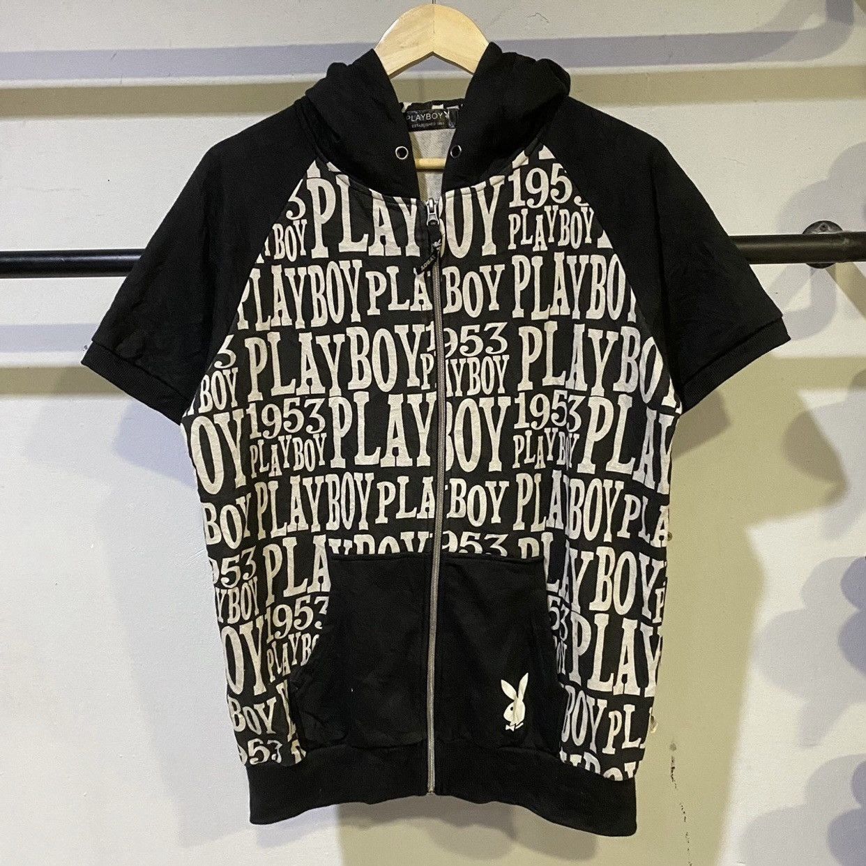 Playboy Playboy Full Print Short Sleeve Hoodie Size US L / EU 52-54 / 3 - 1 Thumbnail