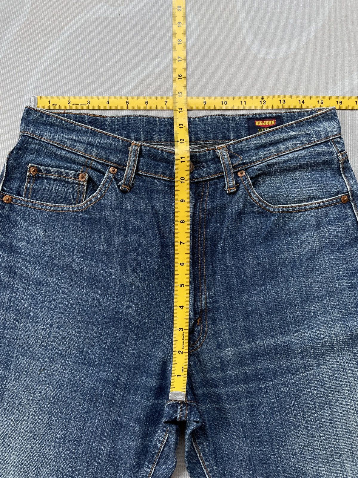 Big John × Vintage Big John Extra Straight Jeans (LG143) Size US 31 - 19 Thumbnail