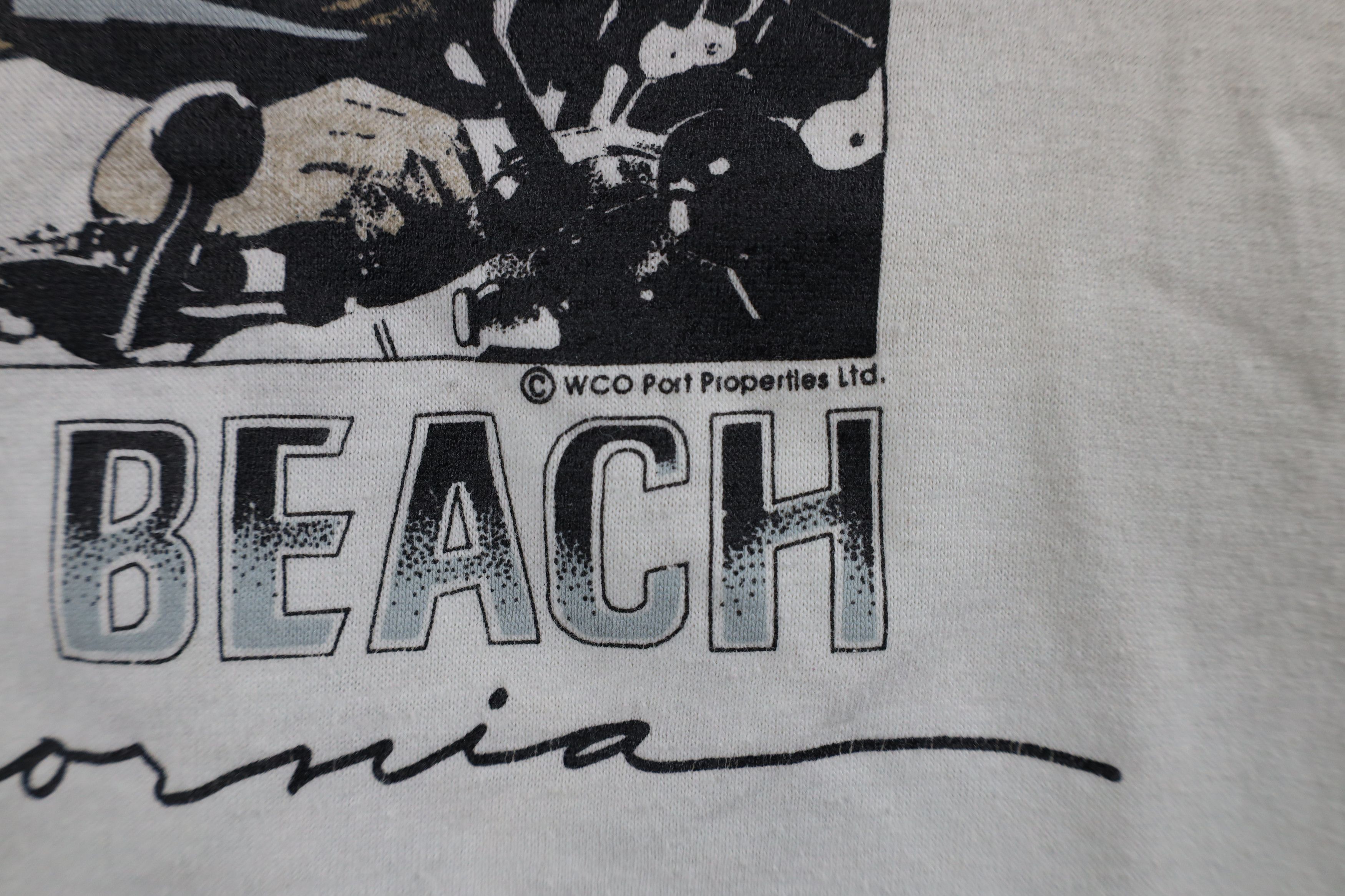 Vintage Vintage 80s Flying Boat Long Beach Airplane T-Shirt USA Size US XL / EU 56 / 4 - 5 Thumbnail