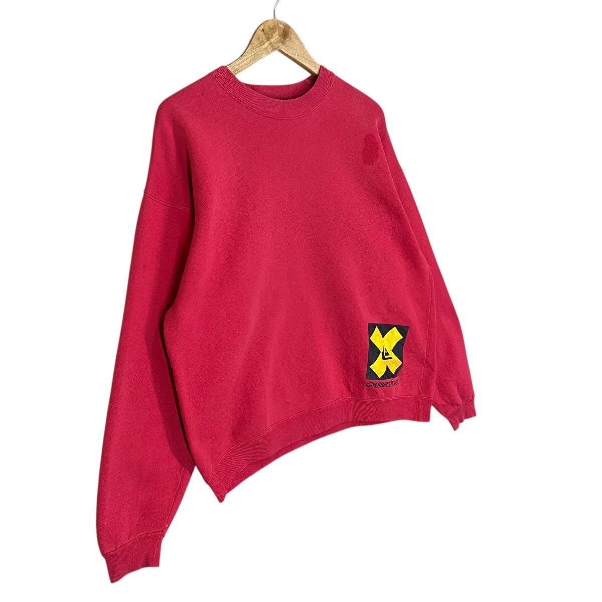 Quiksilver Vintage 90s Quiksilver Big Logo Crewneck Sweatshirt Size US M / EU 48-50 / 2 - 2 Thumbnail