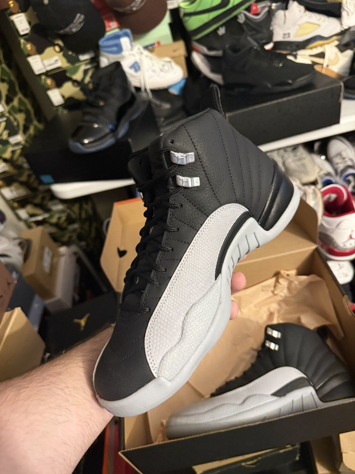Jordan Brand Jordan retro 12 baron sz 9 Size US 9 / EU 42 - 3 Thumbnail