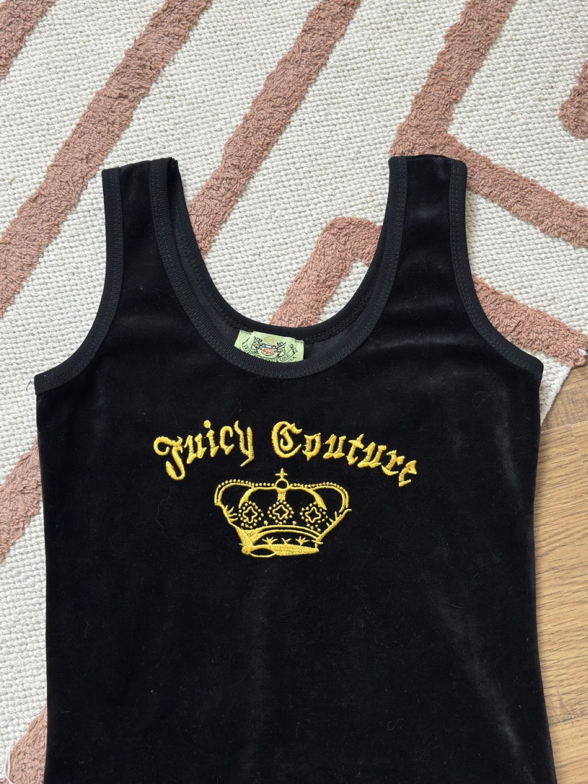 Juicy Couture VINTAGE VELOUR JUICY COUTURE MINI DRESS Size L / US 10 / IT 46 - 4 Thumbnail