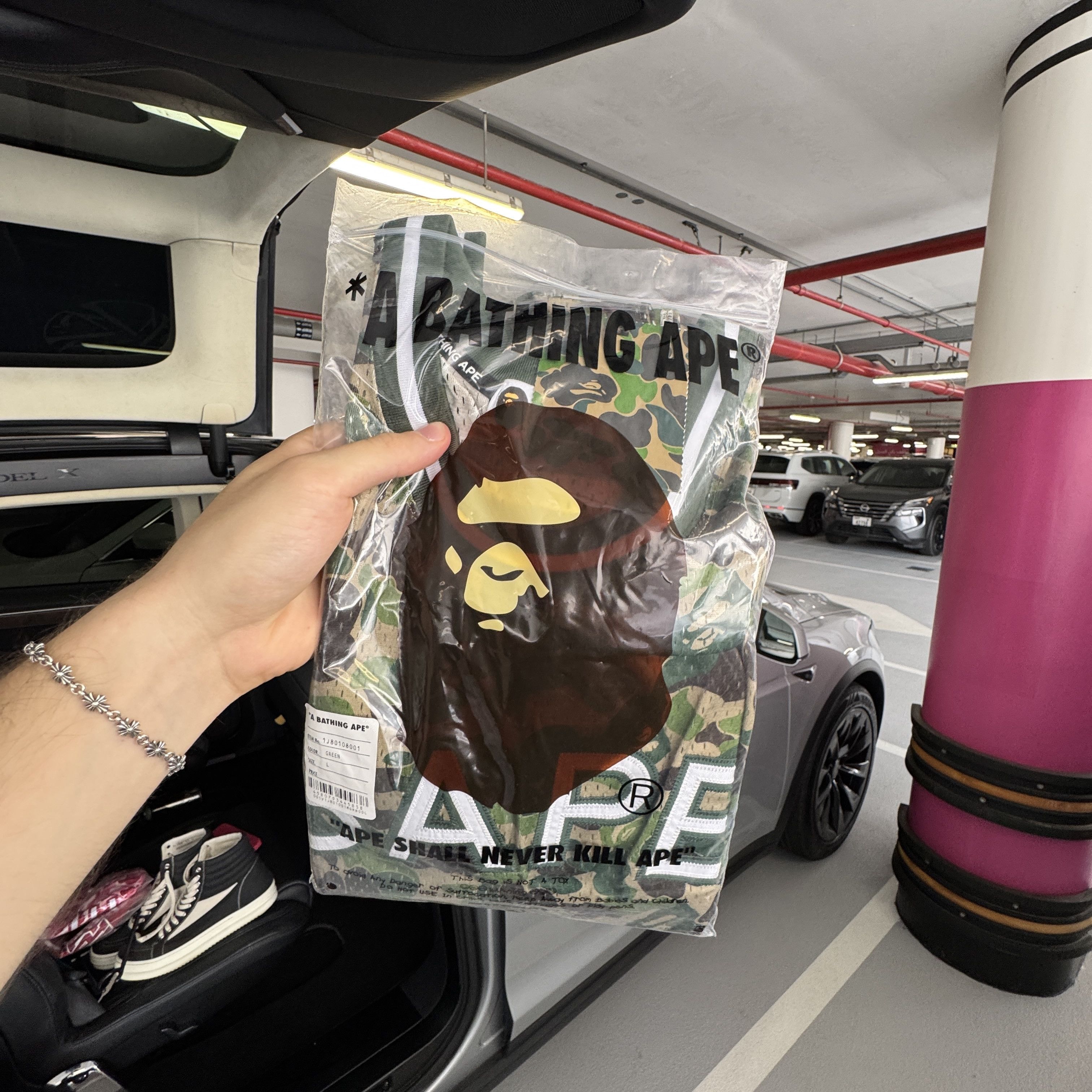 Bape Bape Mesh Tank Top Size US L / EU 52-54 / 3 - 2 Thumbnail