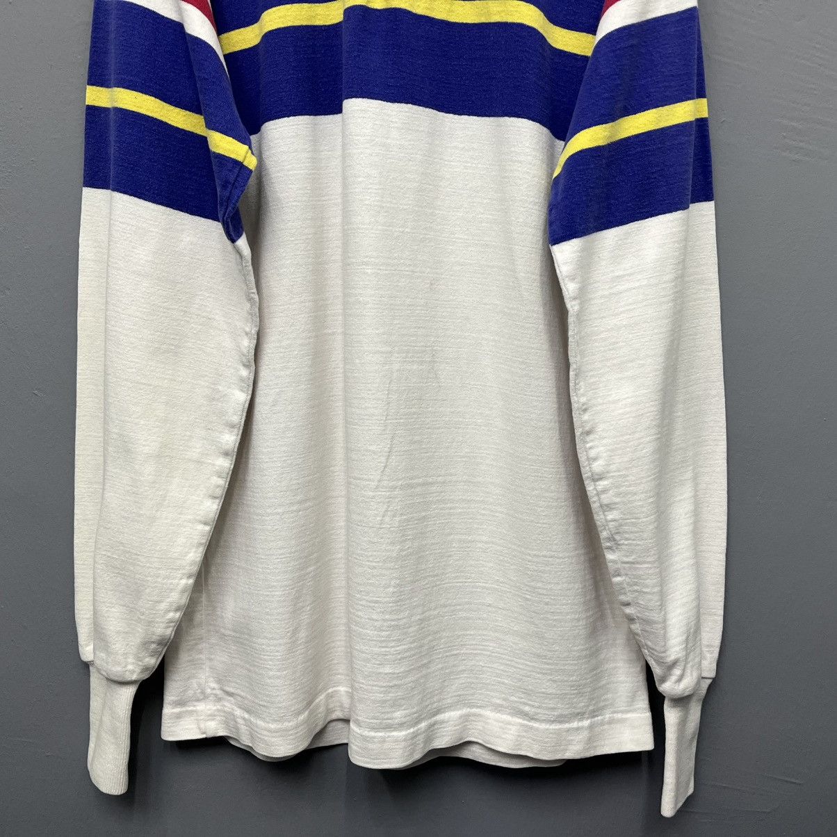 L.L. Bean Vintage 90s LL Bean Made in Usa Polo Rugby Shirt Size US L / EU 52-54 / 3 - 4 Thumbnail