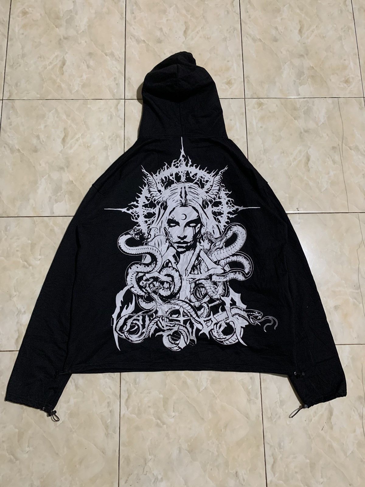 14th Addiction 2000s Vahs✝️Void FUCK ME BITCH devil princess gothic hoodie Size US L / EU 52-54 / 3 - 9 Thumbnail