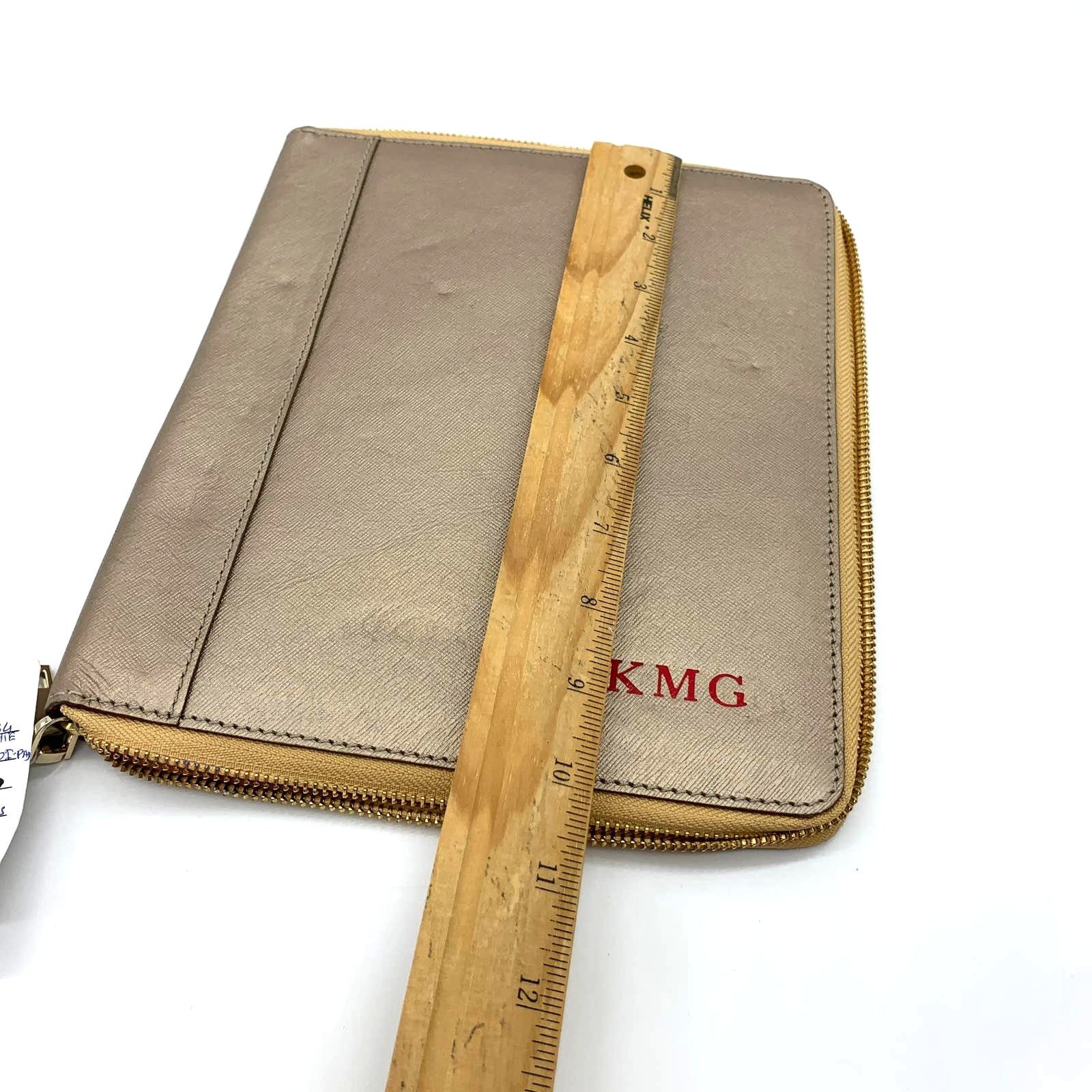 Banana Republic Banana Republic Tablet Case Zip Around Small Bag Gold Color Size ONE SIZE - 4 Thumbnail