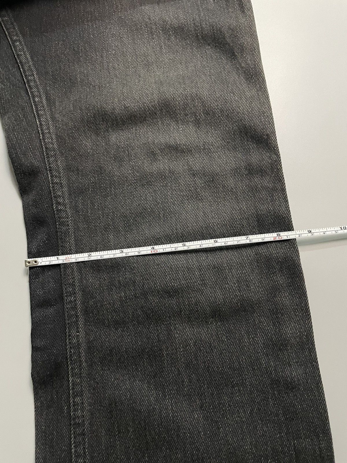 If Six Was Nine Yoshiyuki Konishi Black Washed Denim Size US 32 / EU 48 - 23 Thumbnail