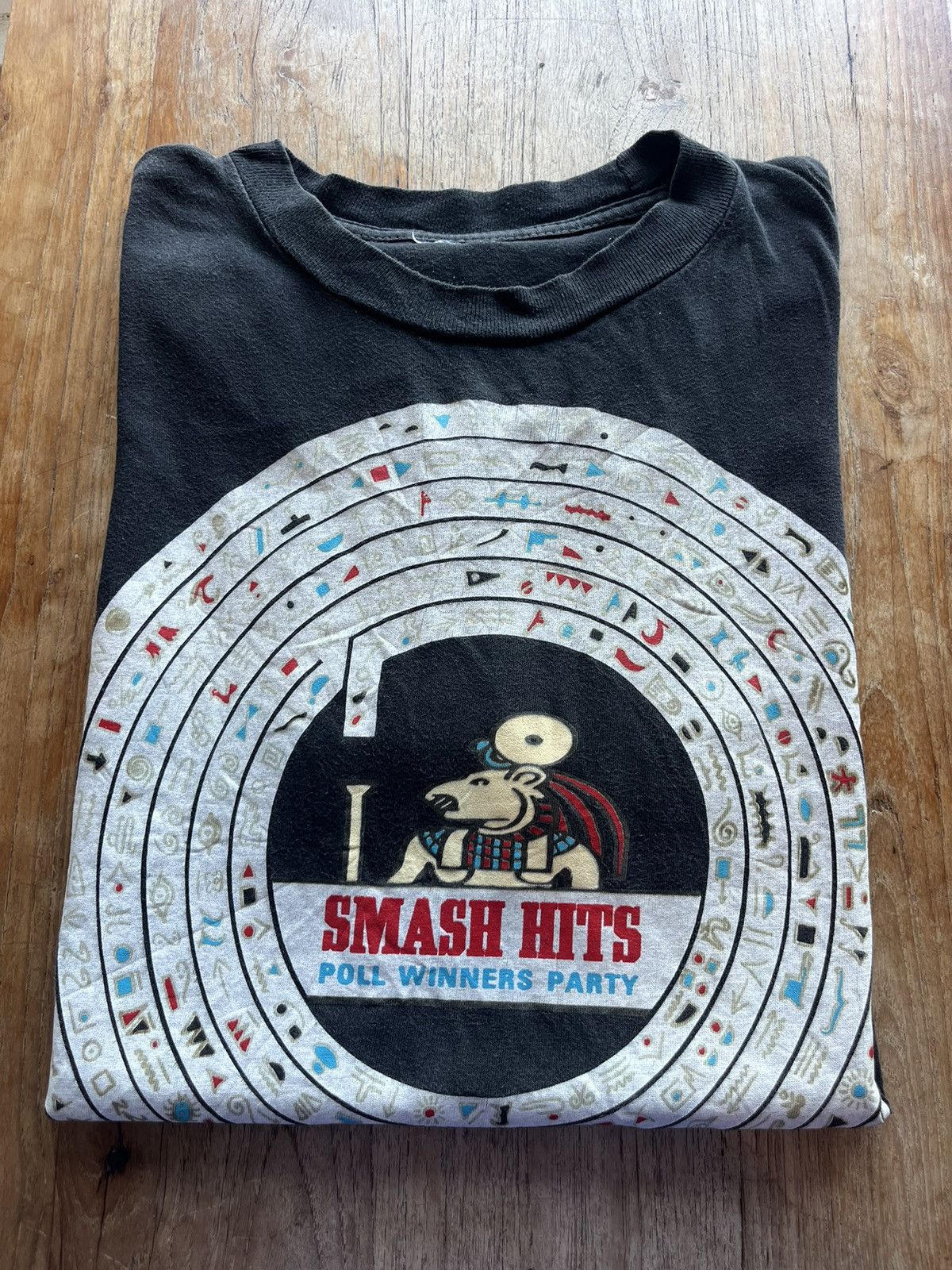 Band Tees × Vintage Vintage SMASH HITS Poll Winners Party 1990’s Tshirt Size US L / EU 52-54 / 3 - 1 Thumbnail