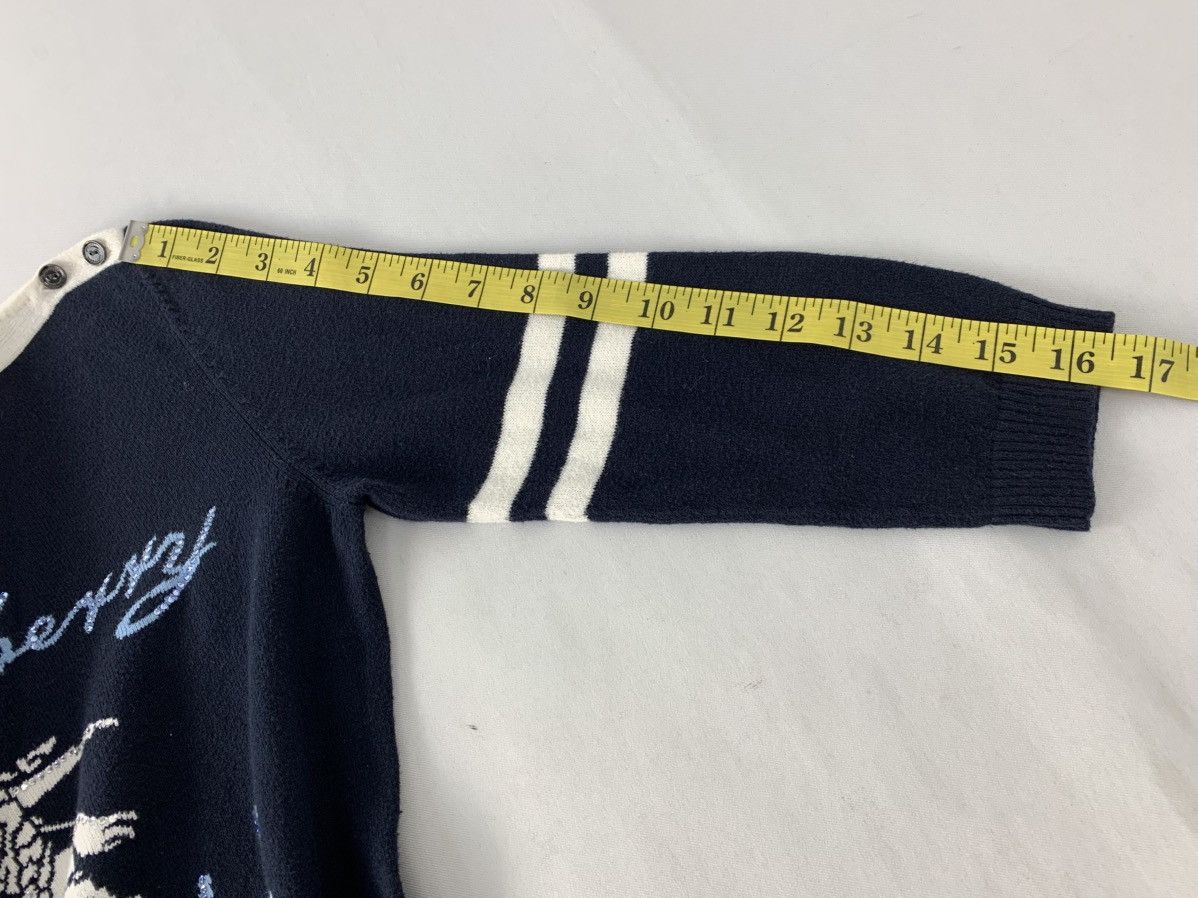 Burberry Burberry Blue Label Big Logo Knitwear Sweater Stretchable Size XS / US 0-2 / IT 36-38 - 11 Thumbnail