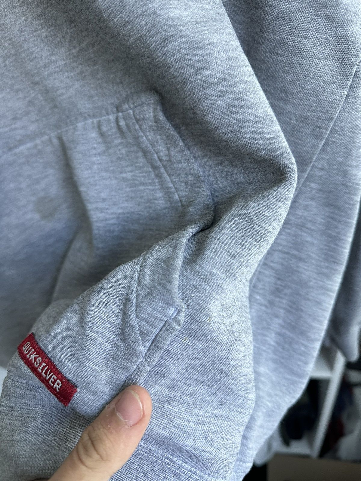 Quiksilver 🔥VINTAGE DISTRESSED QUIKSILVER SURF BAGGY HOODIE🔥 Size US M / EU 48-50 / 2 - 9 Thumbnail