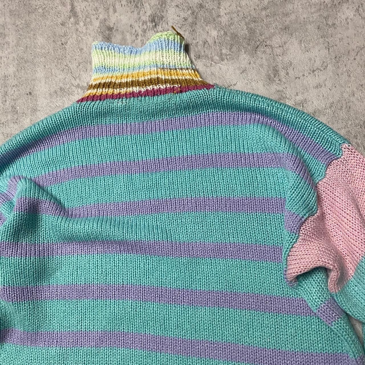 Other Multi-coloured striped turtleneck sweater Size M / US 6-8 / IT 42-44 - 3 Thumbnail