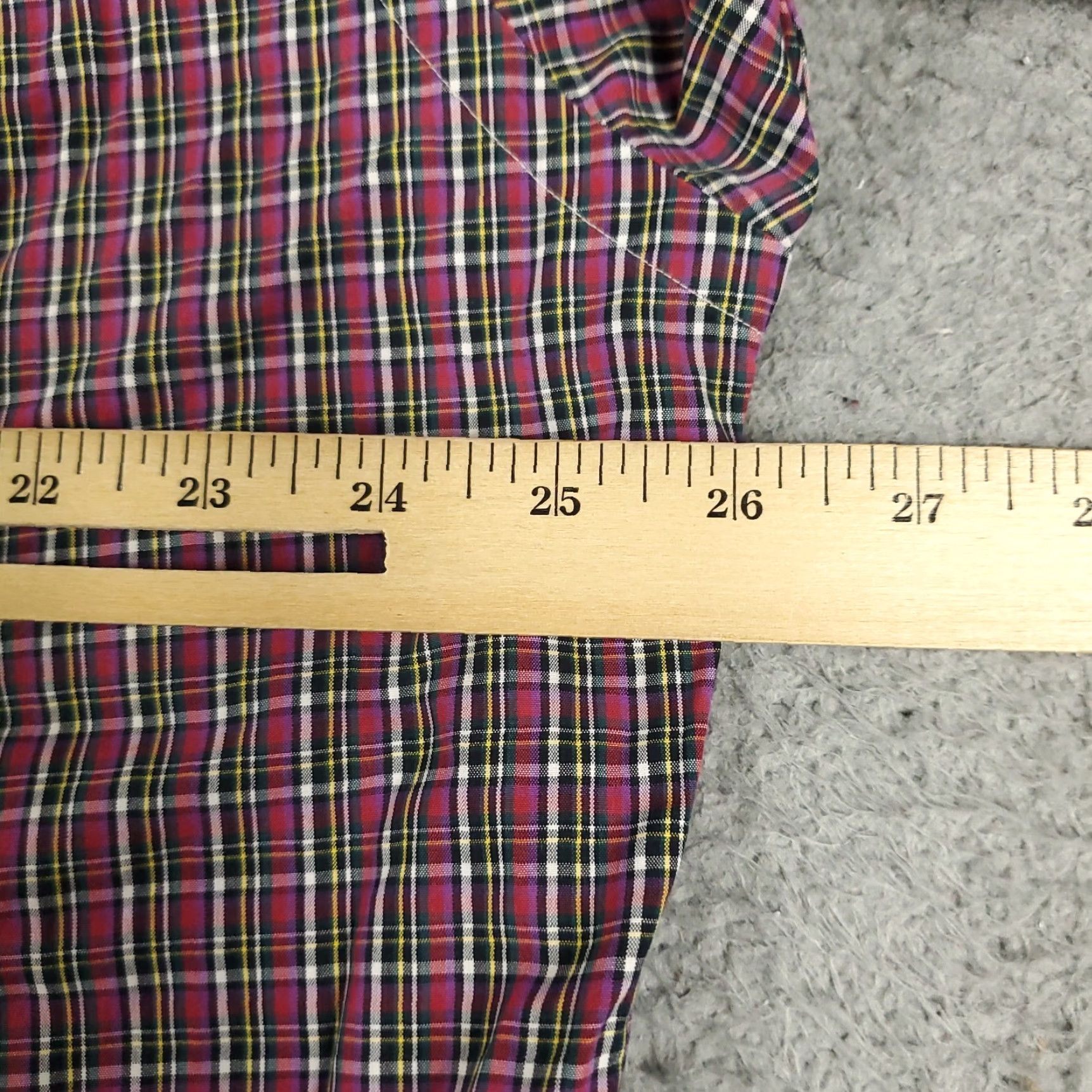 Ralph Lauren Ralph Lauren Shirt Mens Large Red Plaid Pony Button-Up Long Sleeve Size US L / EU 52-54 / 3 - 6 Thumbnail
