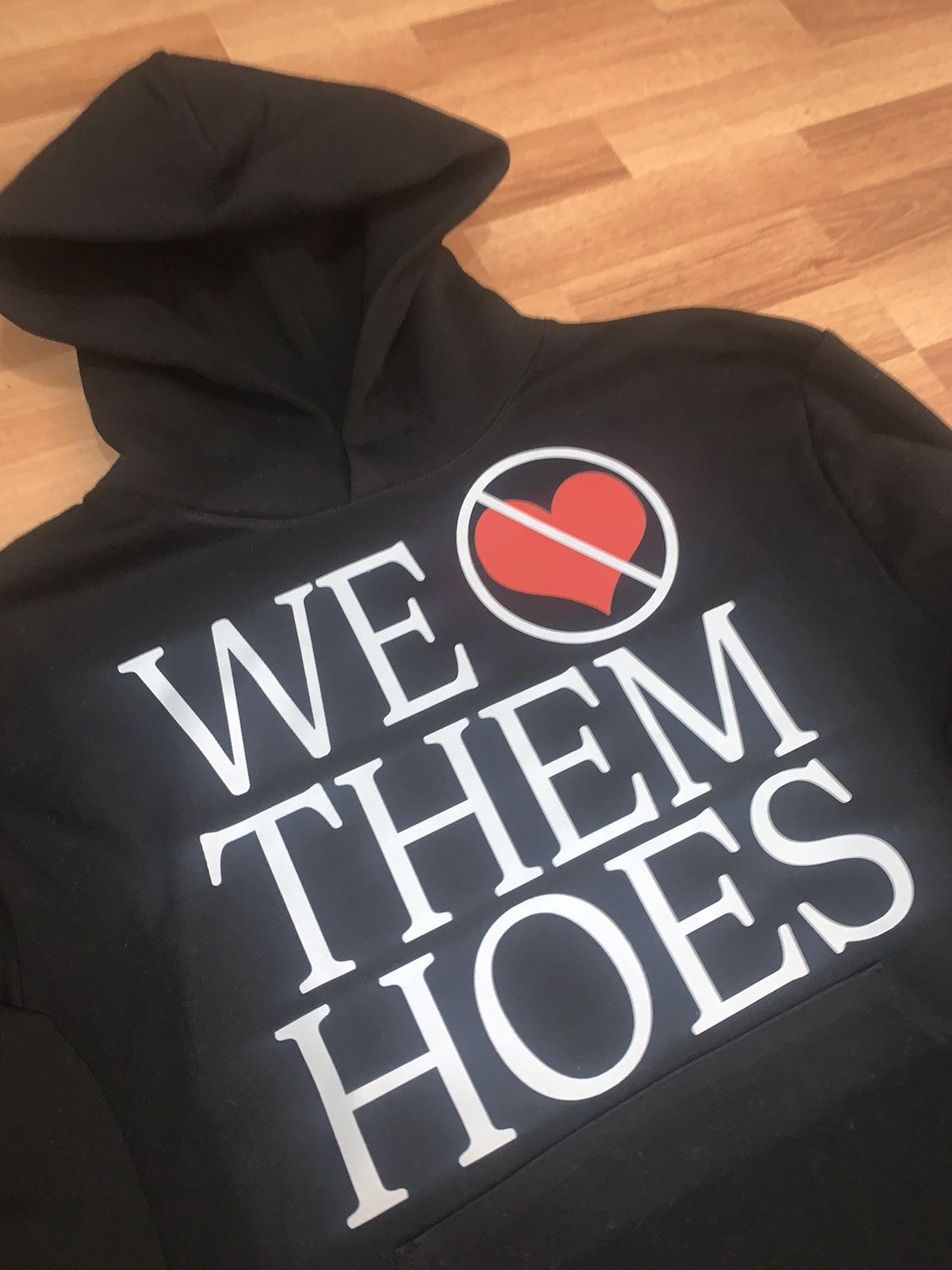 ⚡️ASK 4 BLACK FRIDAY DEAL⚡️Black “We Dont <3 Them Hoes” Hoodie