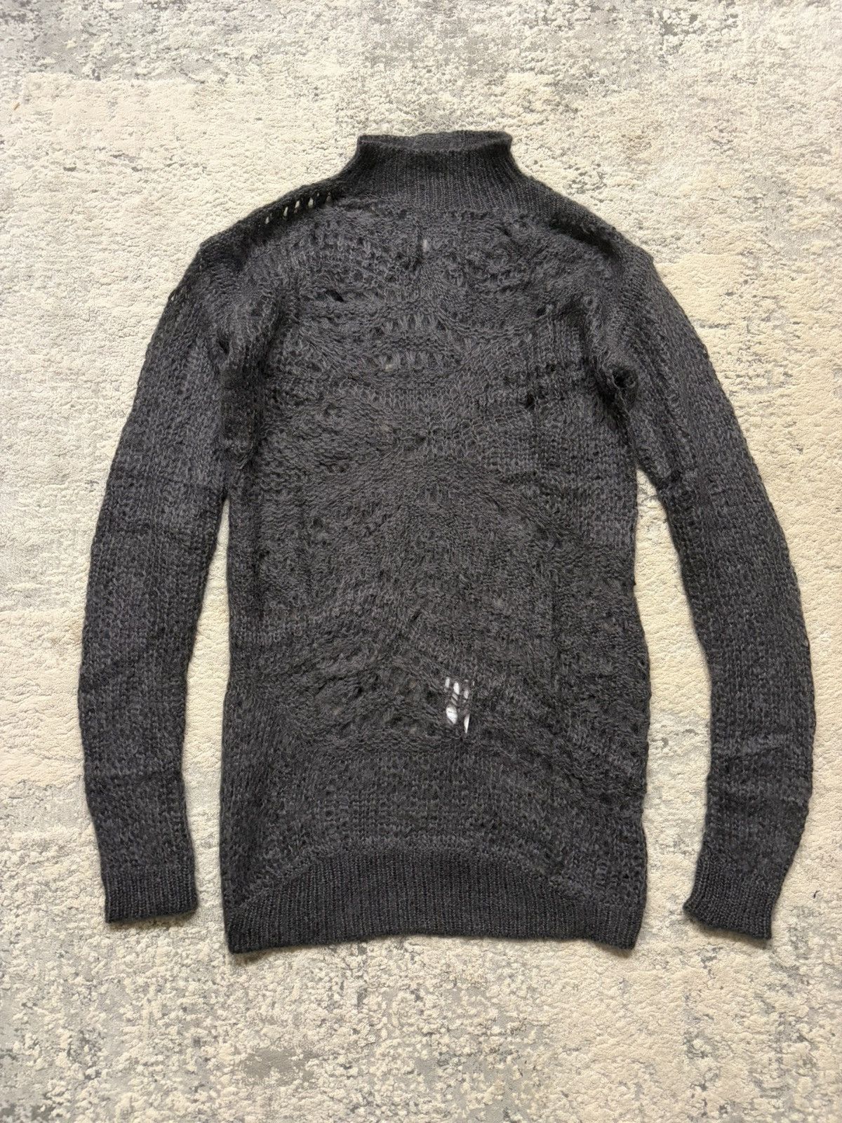Rick Owens FW14 Moody Long Knit Size US XL / EU 56 / 4 - 6 Thumbnail