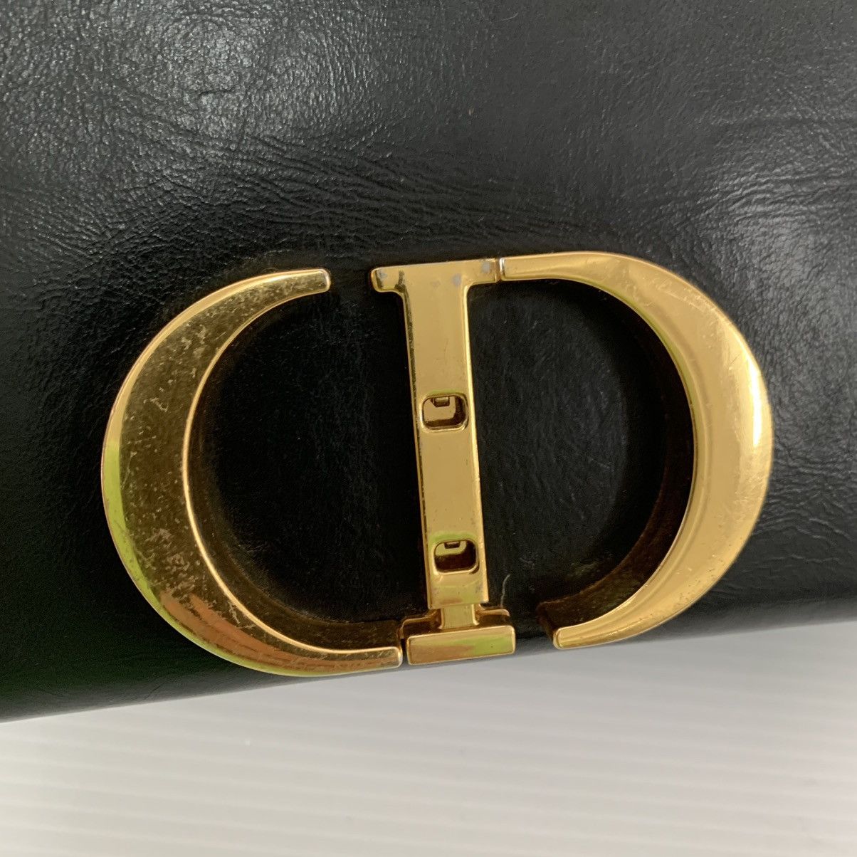 Dior Christian Dior Leather Black Crossbody Bag Size ONE SIZE - 12 Thumbnail