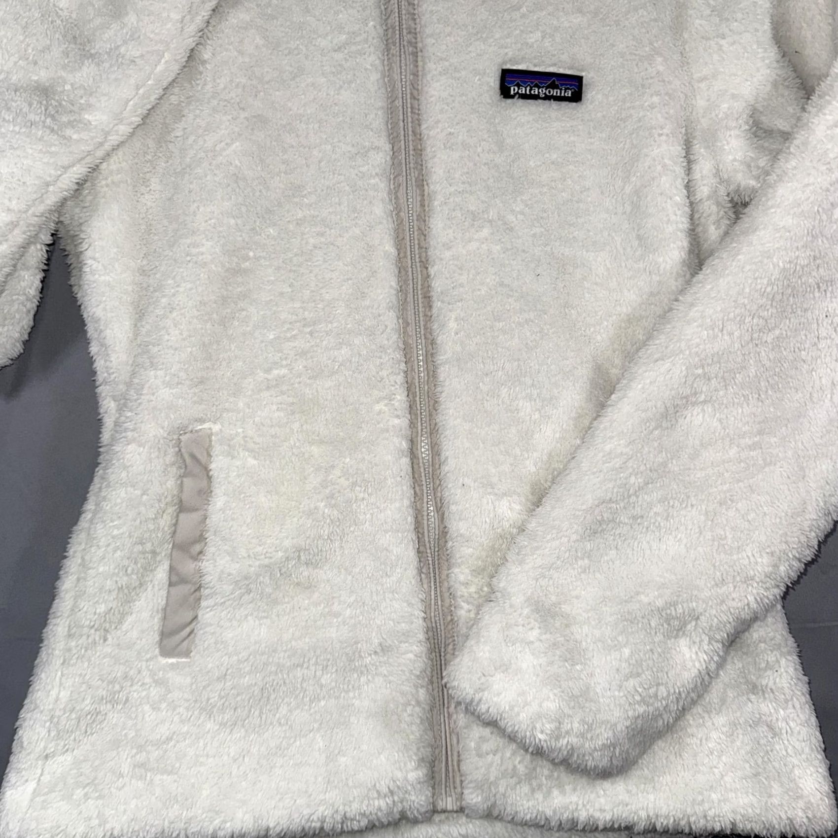 Patagonia Patagonia Los Gatos Fleece Jacket Women's Small White Full Zip Warm Cozy Size S / US 4 / IT 40 - 5 Thumbnail