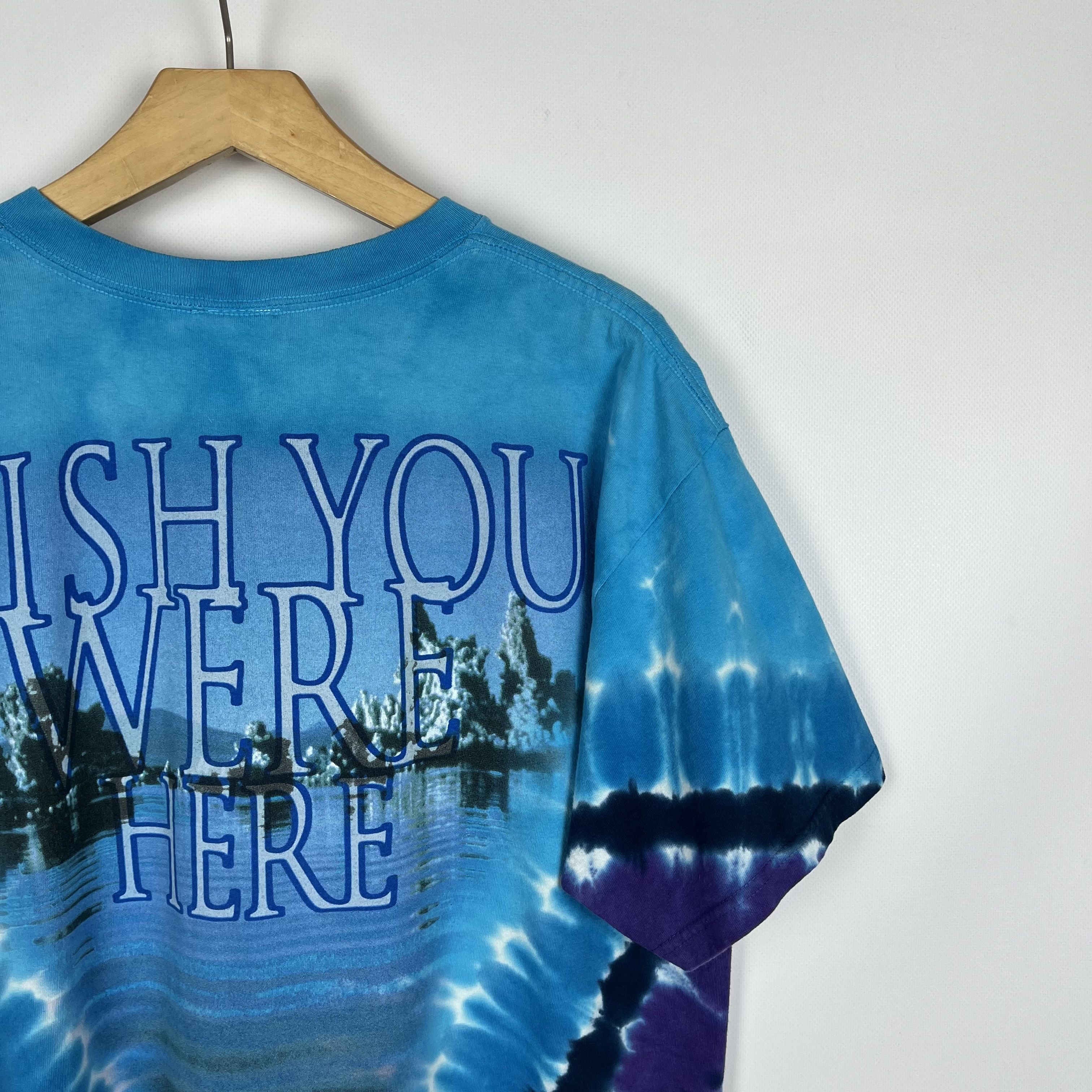 Liquid Blue Vintage Pink Floyd “Wish You Were Here” Band T Shirt 2002 Size US M / EU 48-50 / 2 - 16 Thumbnail