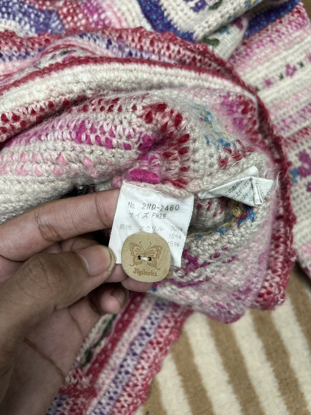 Beauty Beast × Hysteric Glamour × KMRii HYSTERIC GLAMOUR Knitted Jacket Size US S / EU 44-46 / 1 - 6 Thumbnail