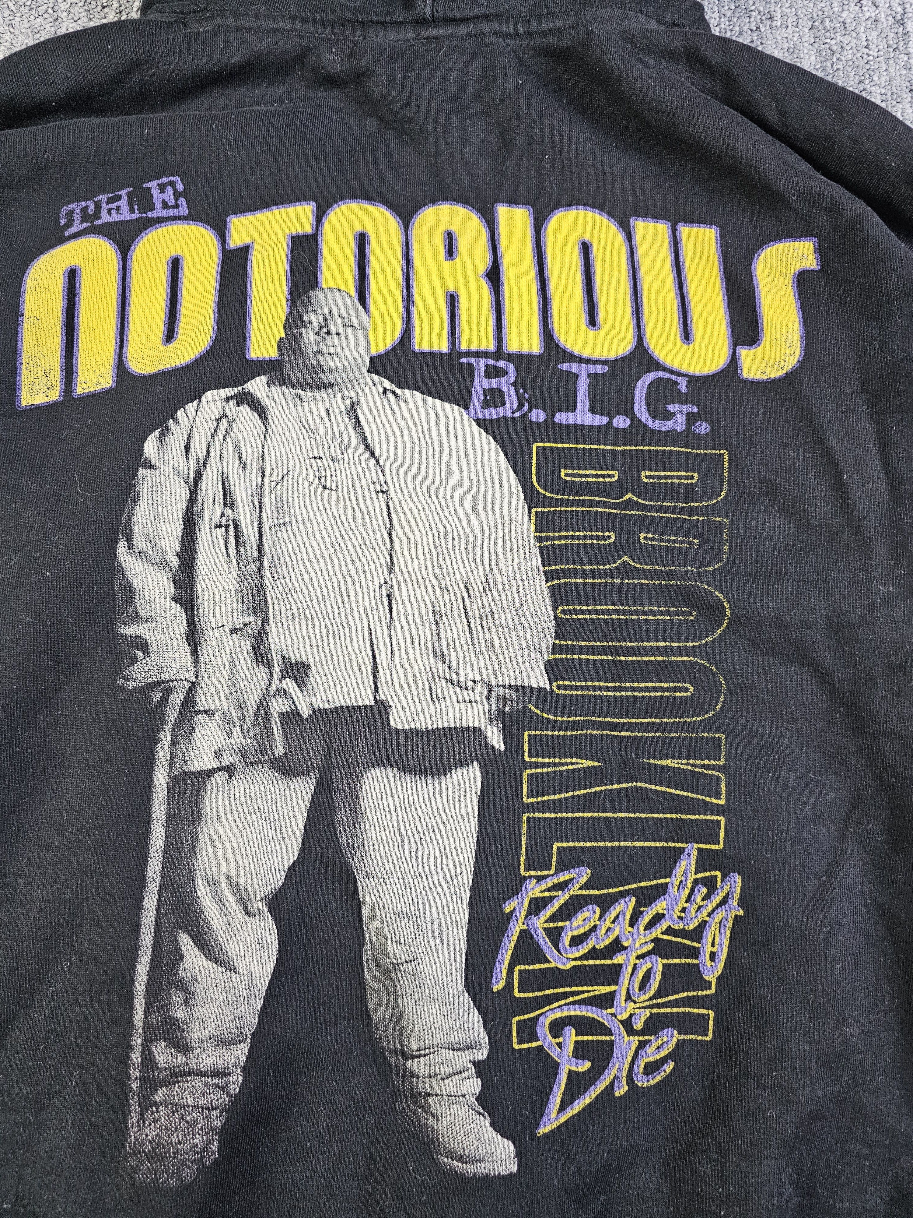 JUNKARD COMPANY Notorious B.I.G. Hoodie Ready To Die Album M Biggie Smalls Size US M / EU 48-50 / 2 - 4 Thumbnail