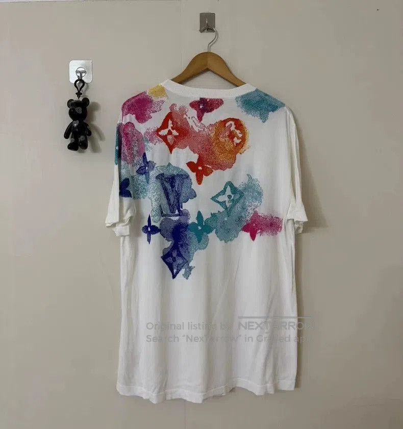 Louis Vuitton Louis Vuitton Watercolor Print Short Sleeve Tee. Size US XL / EU 56 / 4 - 2 Thumbnail