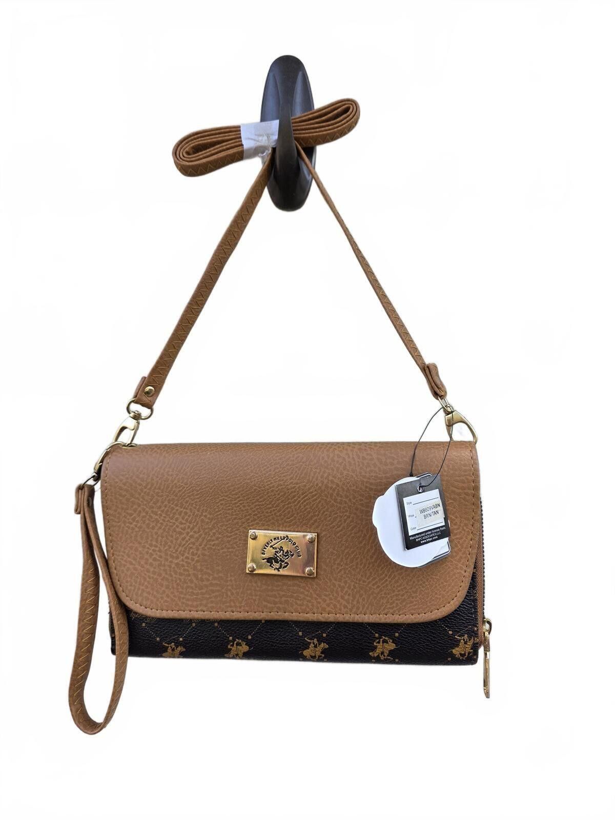 Beverly Hills Polo Club Beverly Hills Polo Club Brown & Black 3-Way Crossbody Bag Size ONE SIZE - 2 Thumbnail