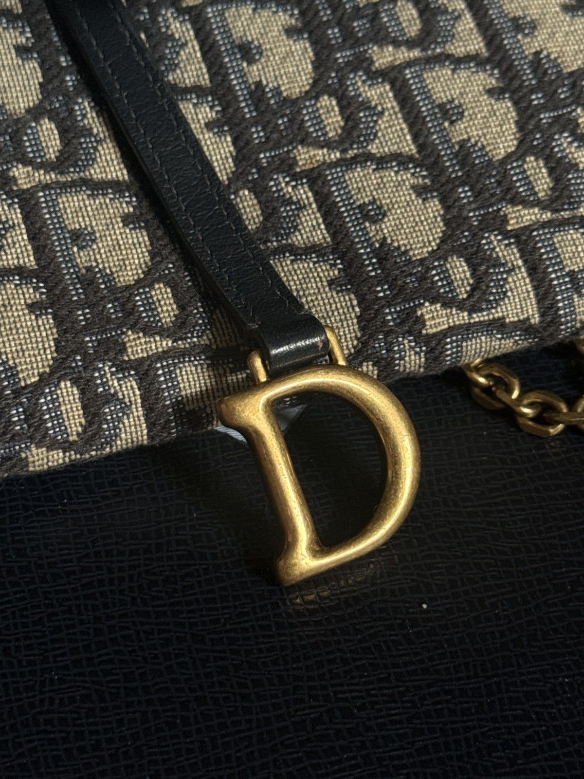 Dior Small Saddle Pouch with Chain Size ONE SIZE - 6 Thumbnail