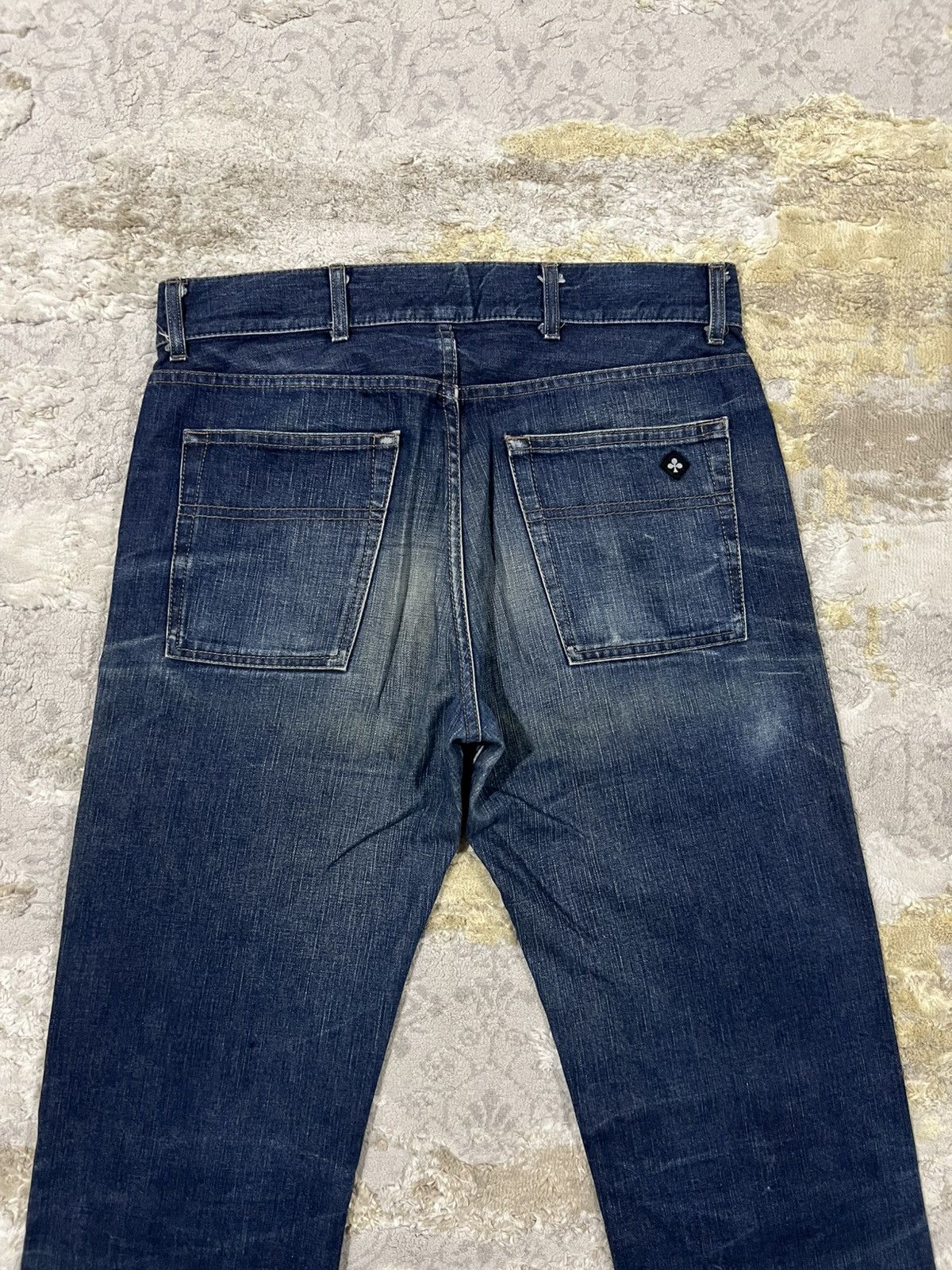 Christophe Lemaire Christophe Lemaire 🇫🇷 Super Flare Hem Honeycomb Wash Denim Size US 31 - 6 Thumbnail
