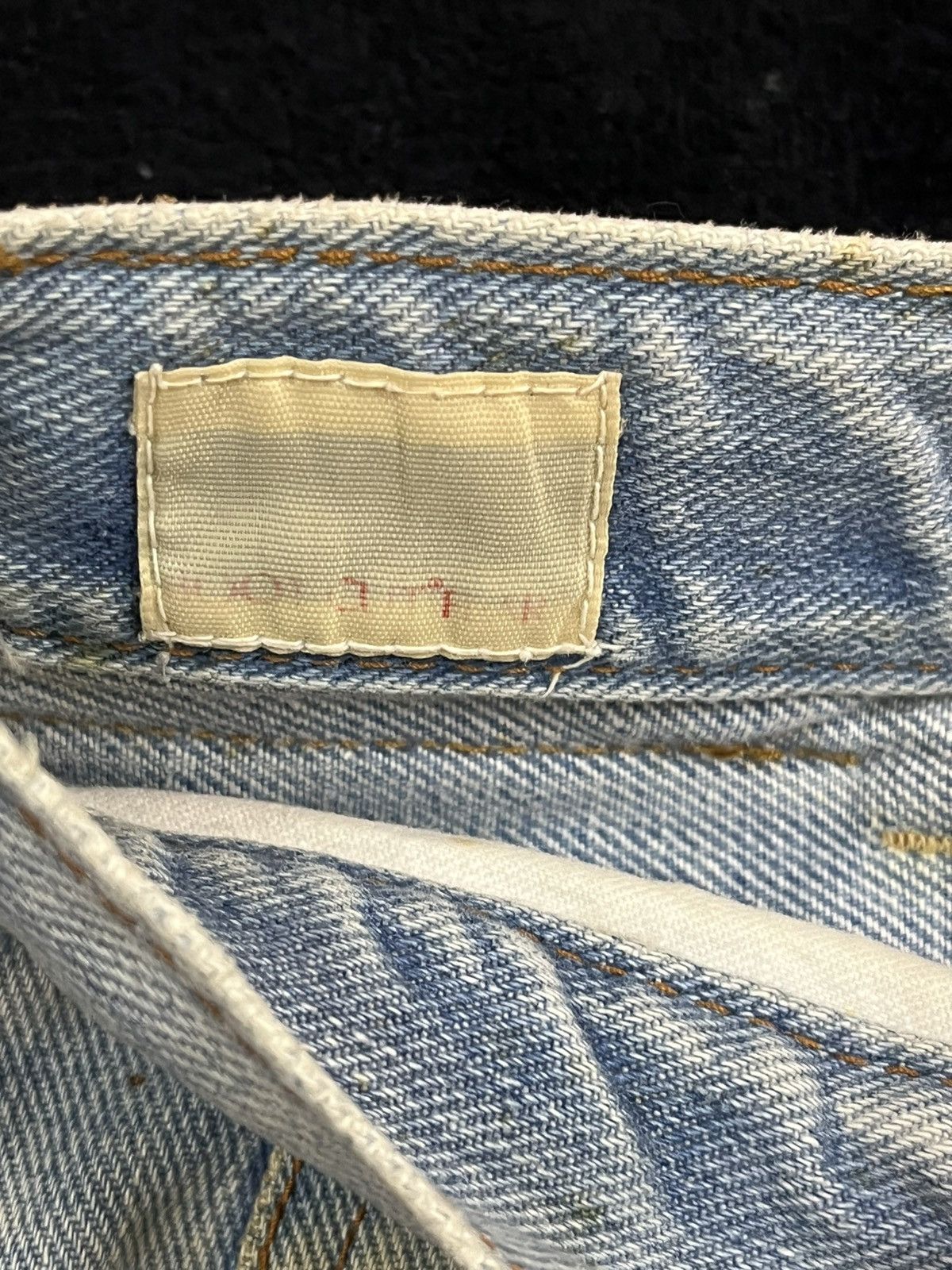 Lee × Vintage Vintage Lee Faded Denim Size US 30 / EU 46 - 9 Thumbnail