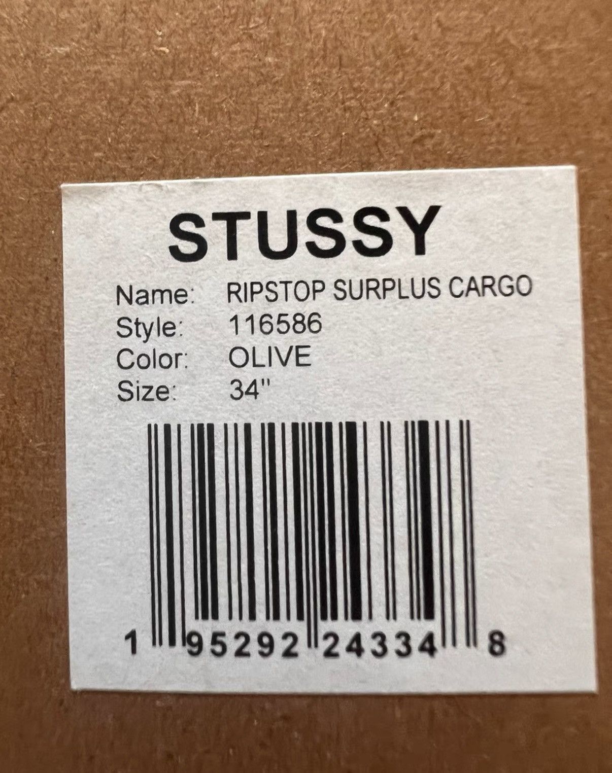 Stussy Stussy Ripstop Surplus Cargo Pants Size US 34 / EU 50 - 3 Thumbnail