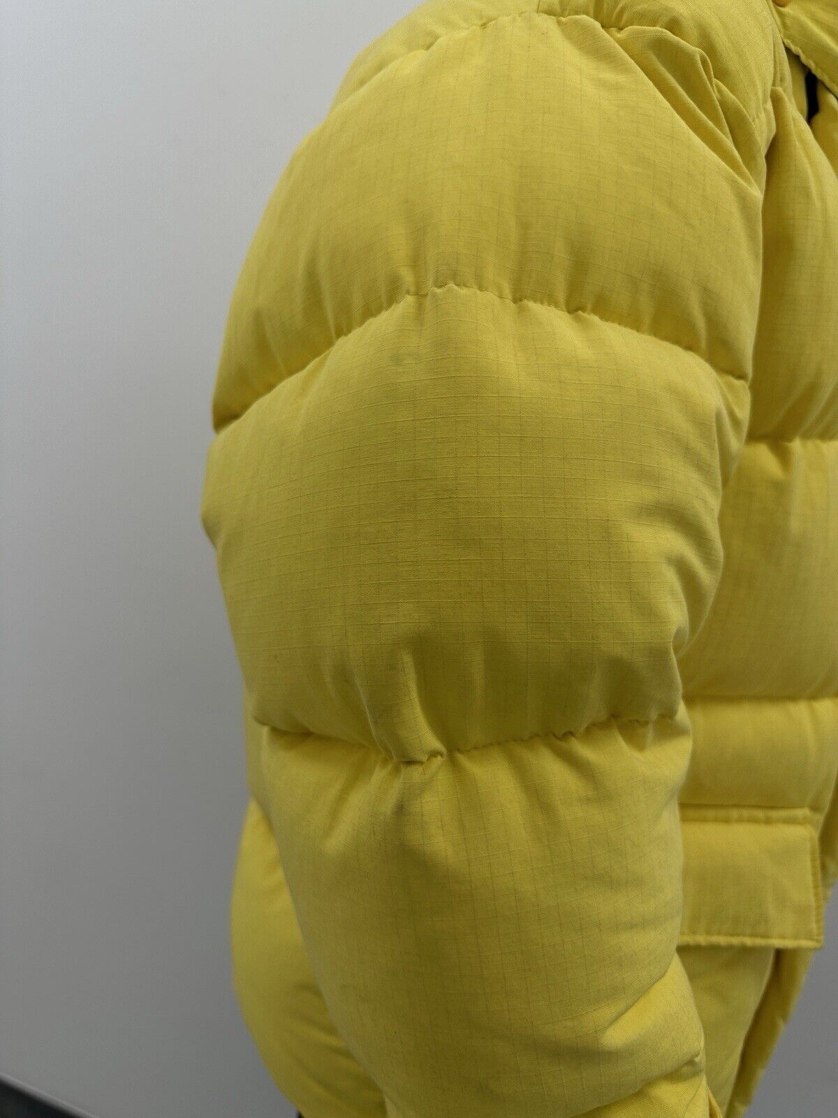 Schott Vintage 1990s 90s Yellow Puffer Down Jacket Schott NYC Men Size US S / EU 44-46 / 1 - 9 Thumbnail