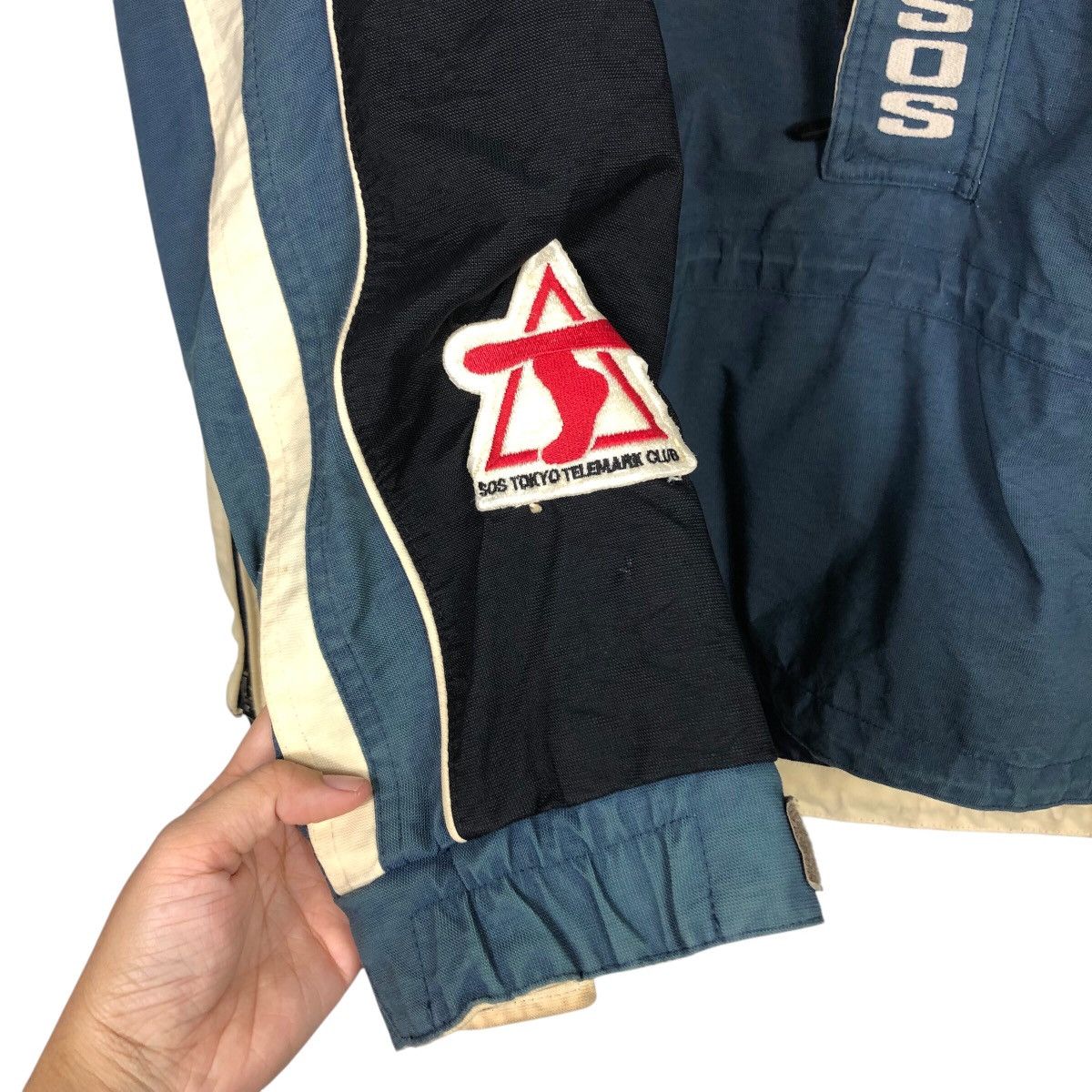 Japanese Brand 📌SOS Sportswear Of Sweden Half Zipper Anorak Jacket Size US M / EU 48-50 / 2 - 14 Thumbnail