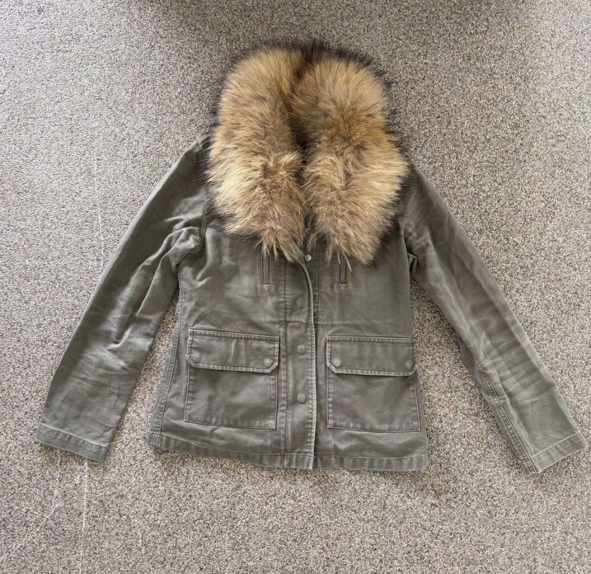 Other y2k snatched snitched waist real rabbit fur coat jacket Size S / US 4 / IT 40 - 1 Preview