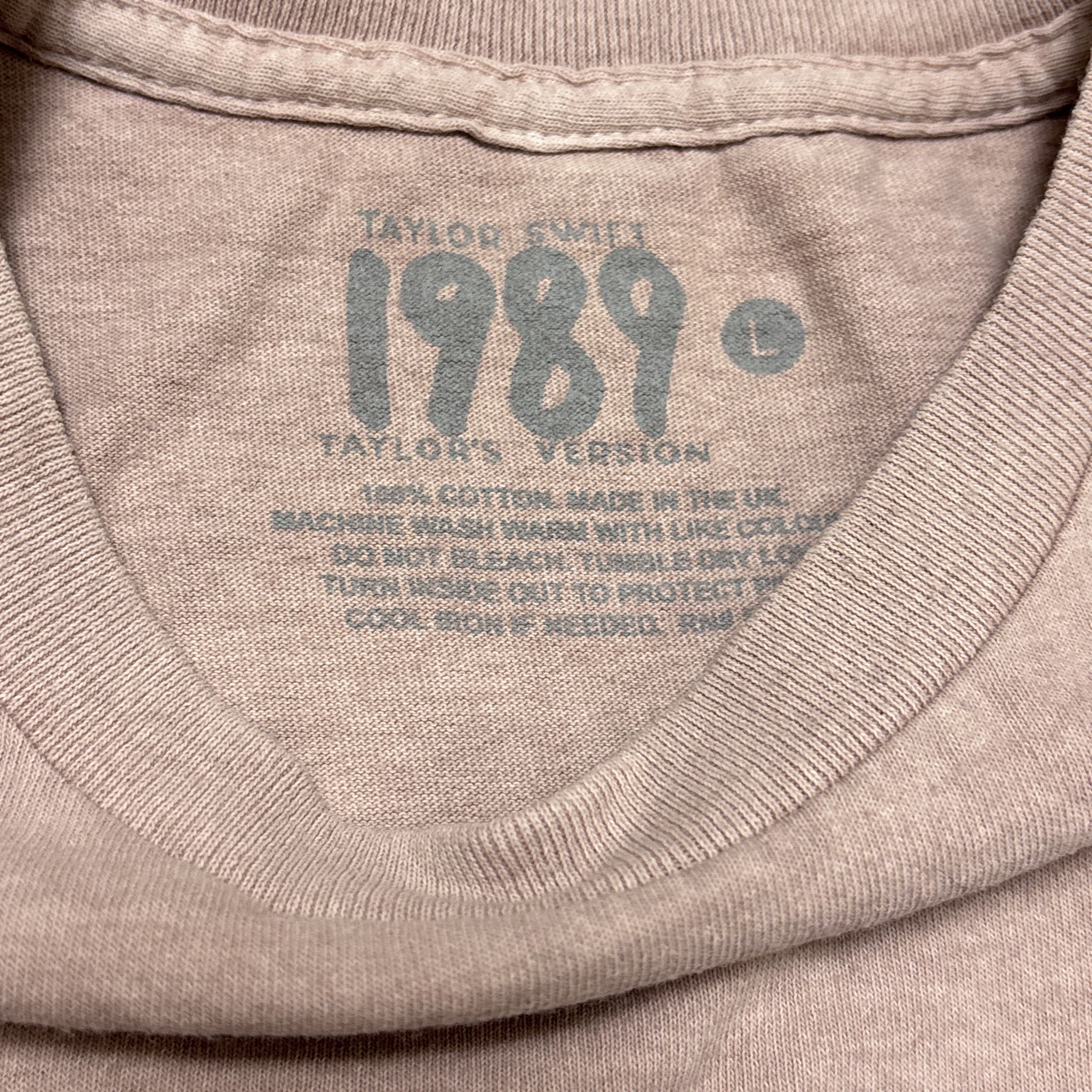Band Tees Taylor Swift Shirt 1989 Taylors Version Band Tee Oversized Size US XL / EU 56 / 4 - 5 Thumbnail